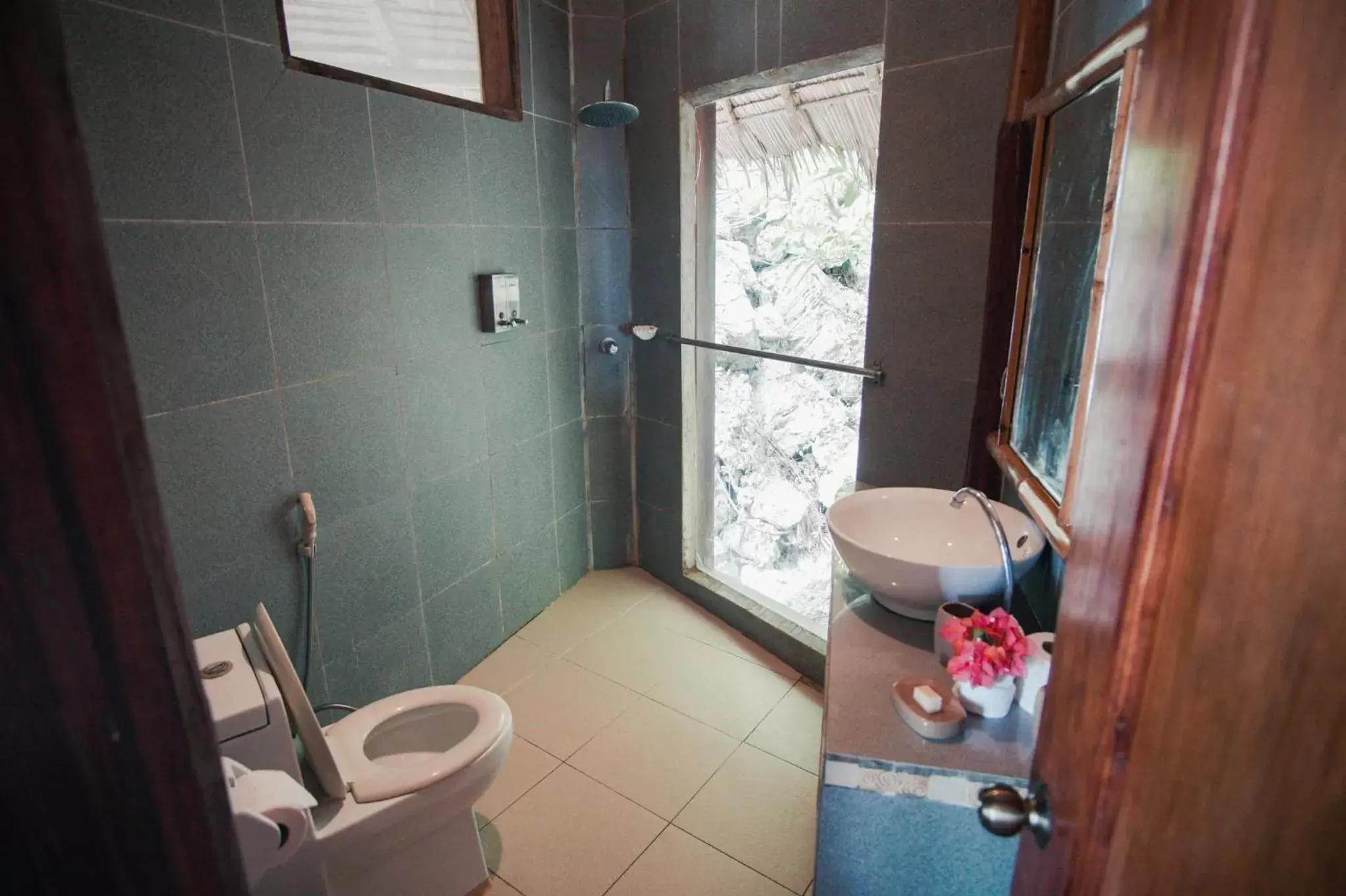 Bathroom in Sangat Island Dive Resort