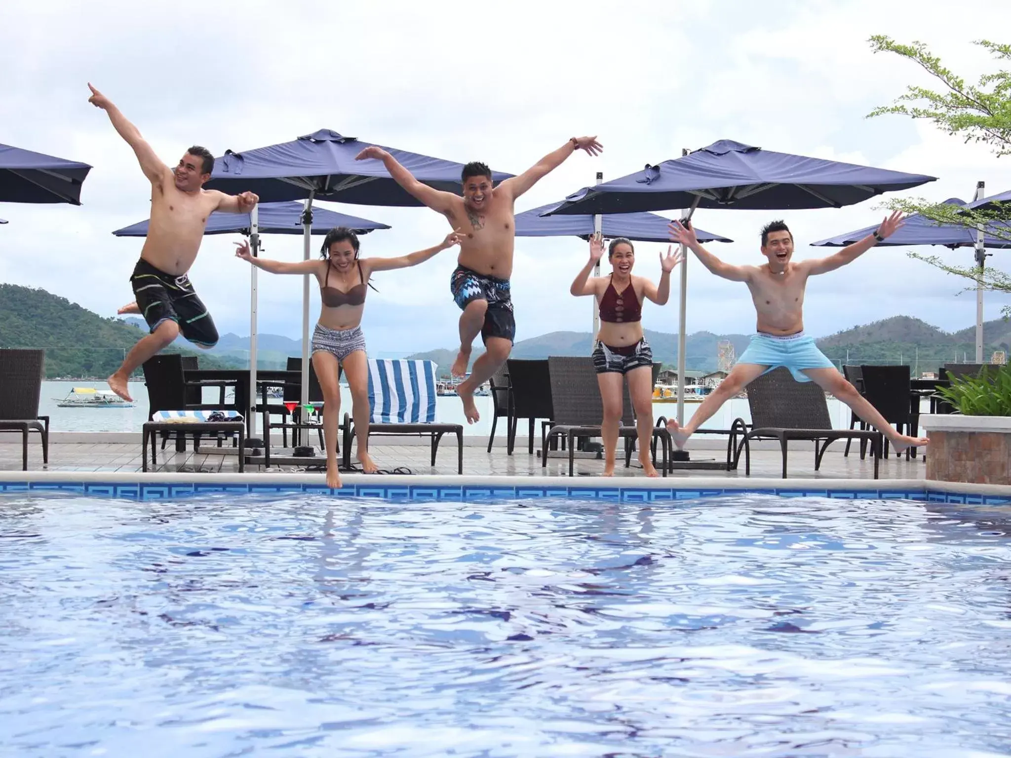 Swimming Pool in Sunlight Guest Hotel, Coron, Palawan