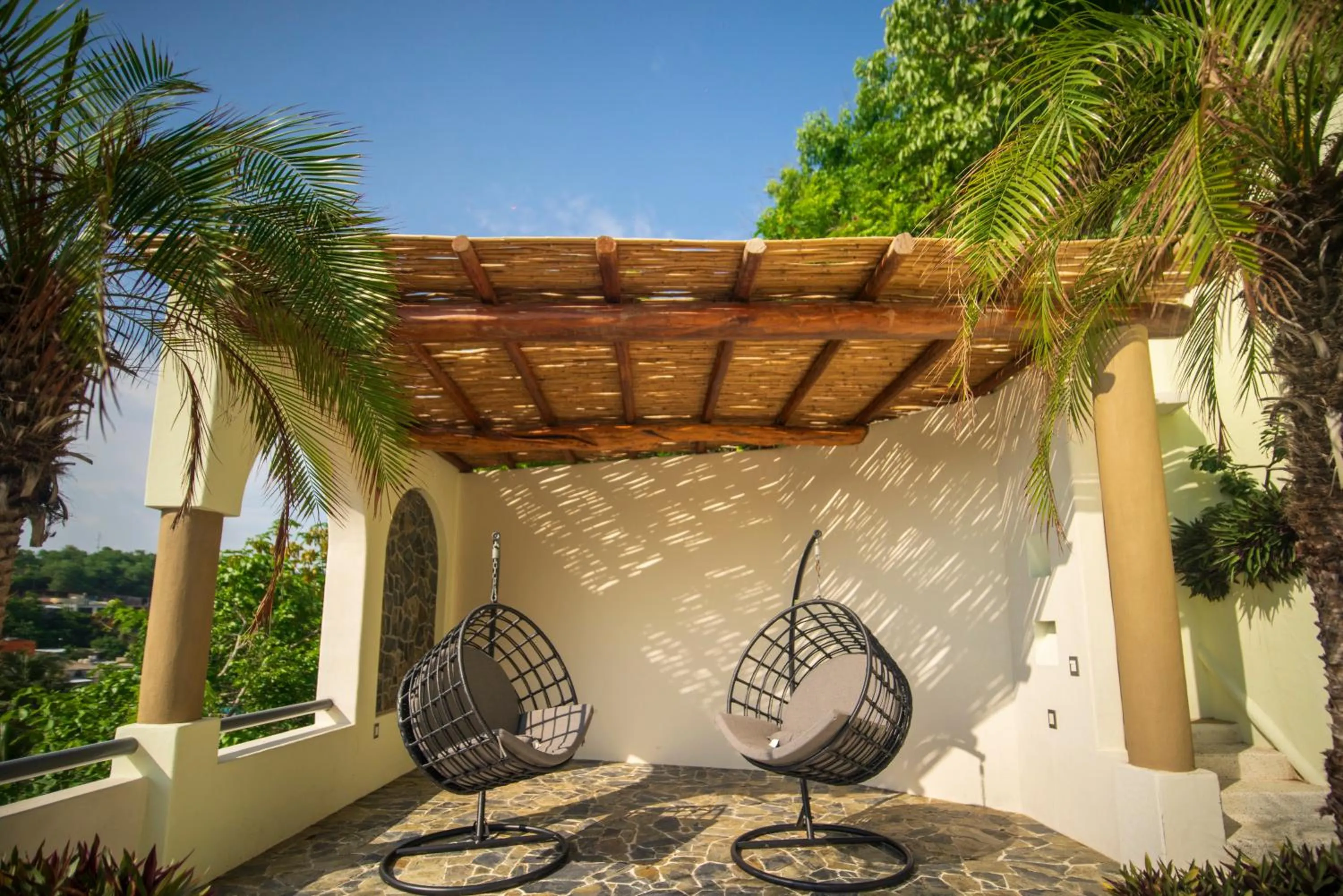 Patio in Hotel Casa Justina