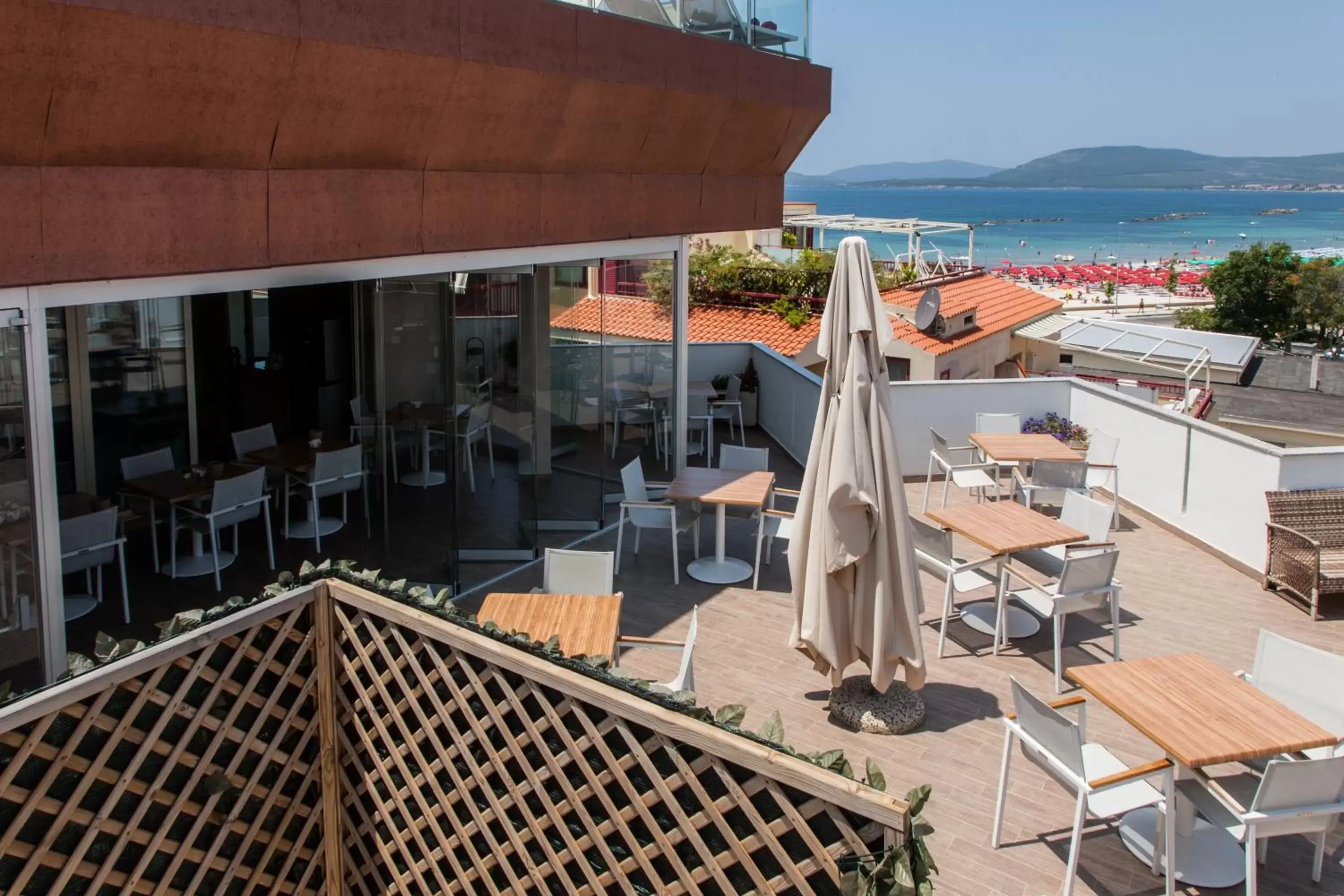 Patio, Balcony/Terrace in Alma di Alghero Hotel