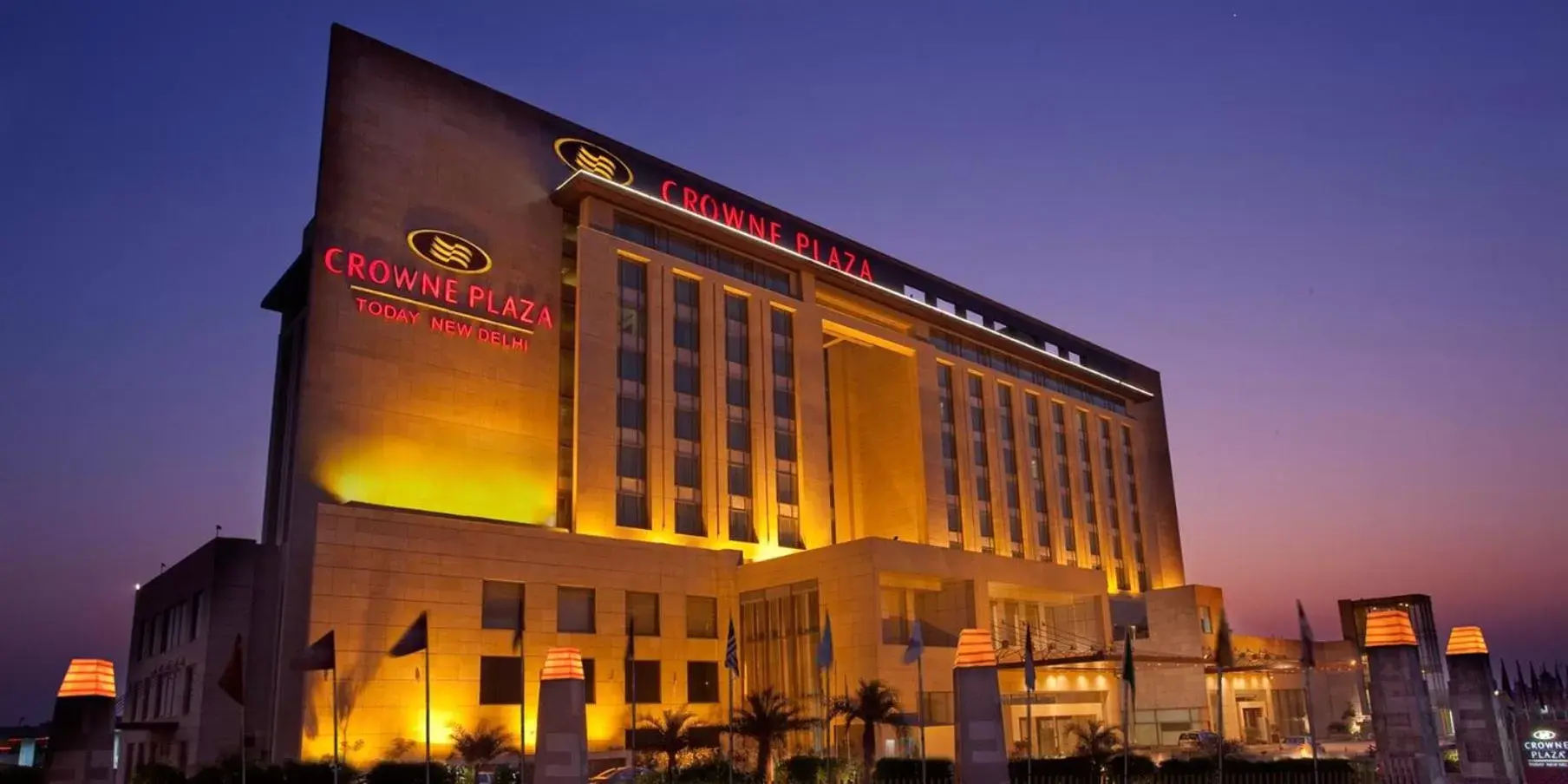 Property building in Crowne Plaza New Delhi Okhla, an IHG Hotel