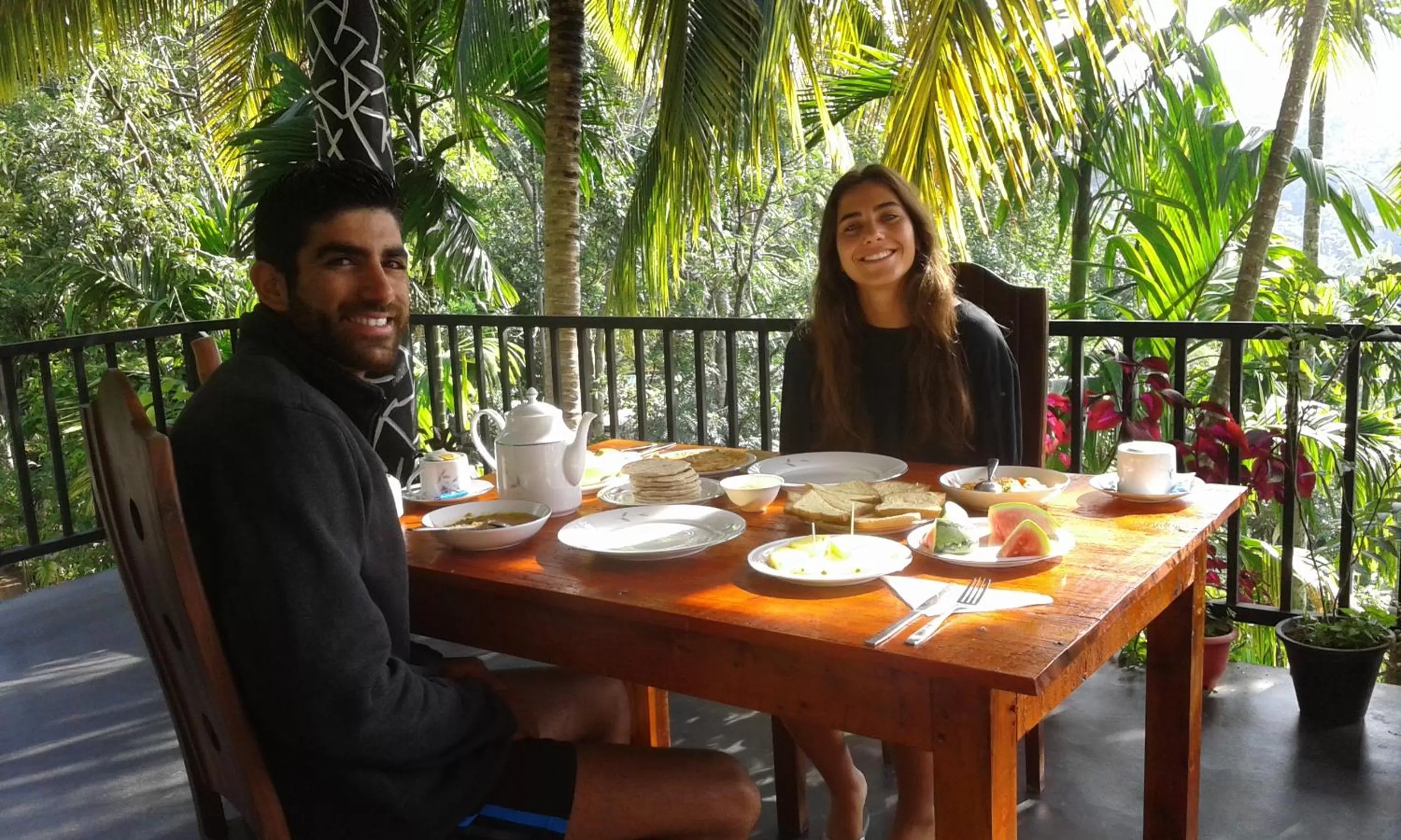 Asian breakfast in Different View