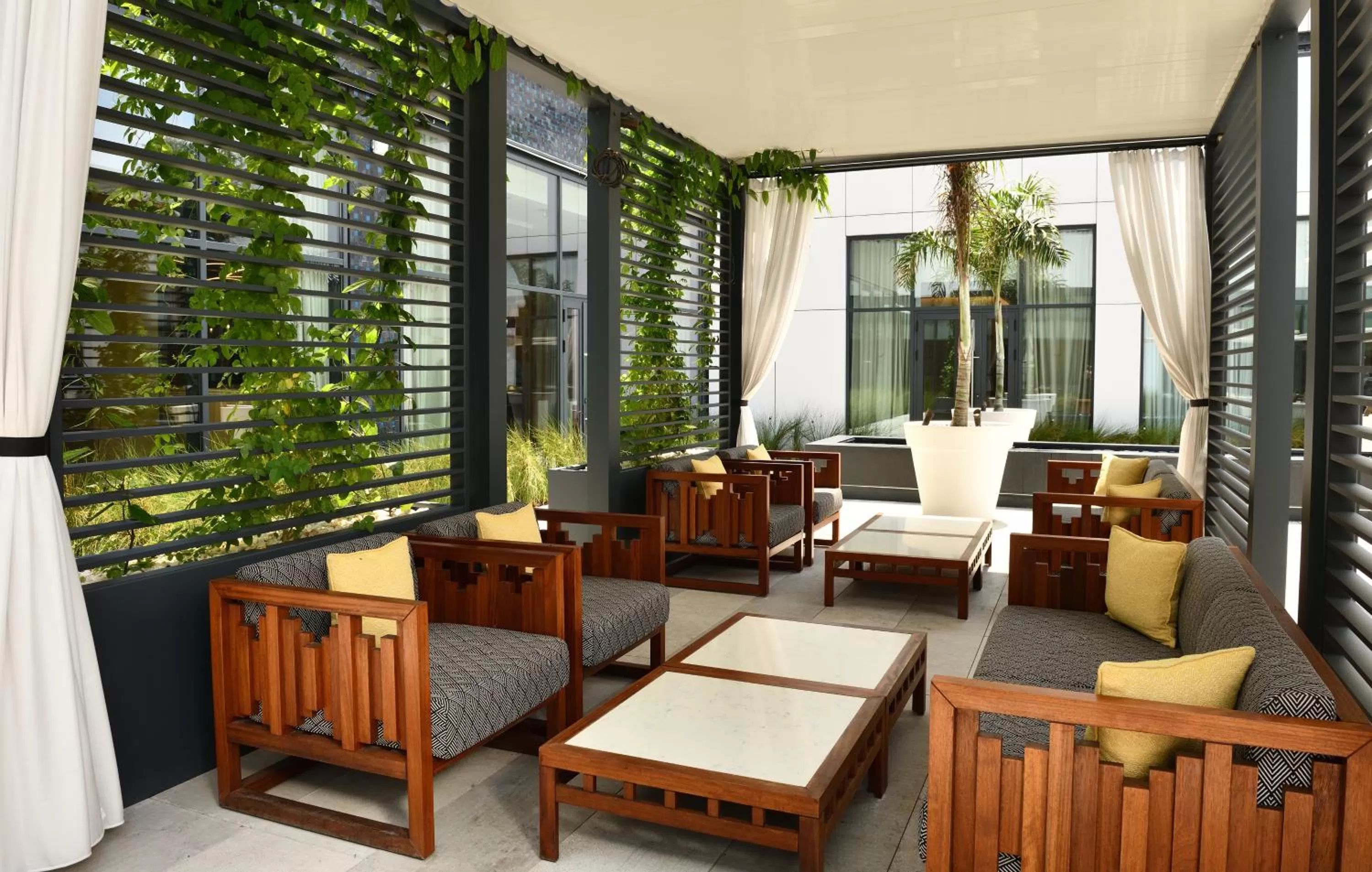 Patio in Movenpick Hotel Abidjan-Accor Group