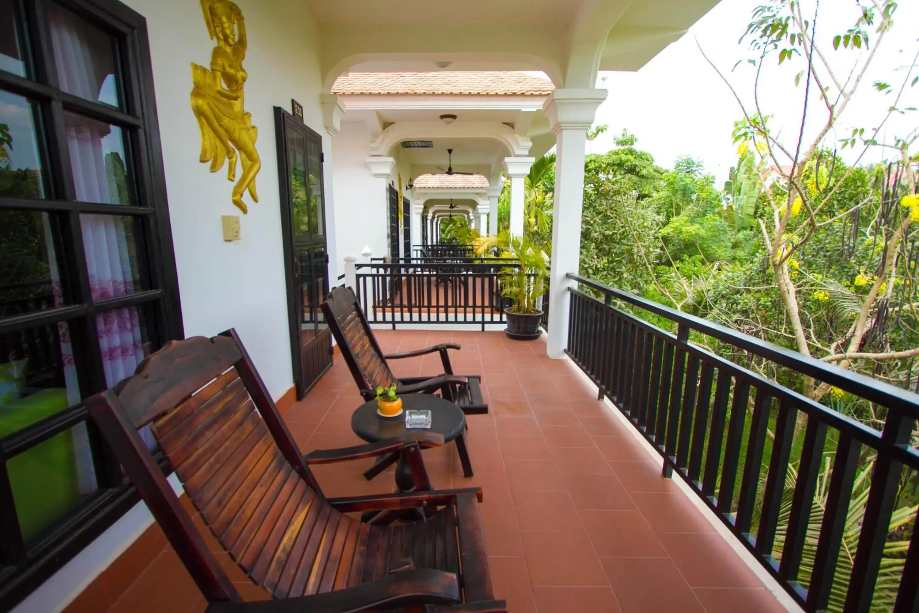 Balcony/Terrace in Sonalong Boutique Village and Resort