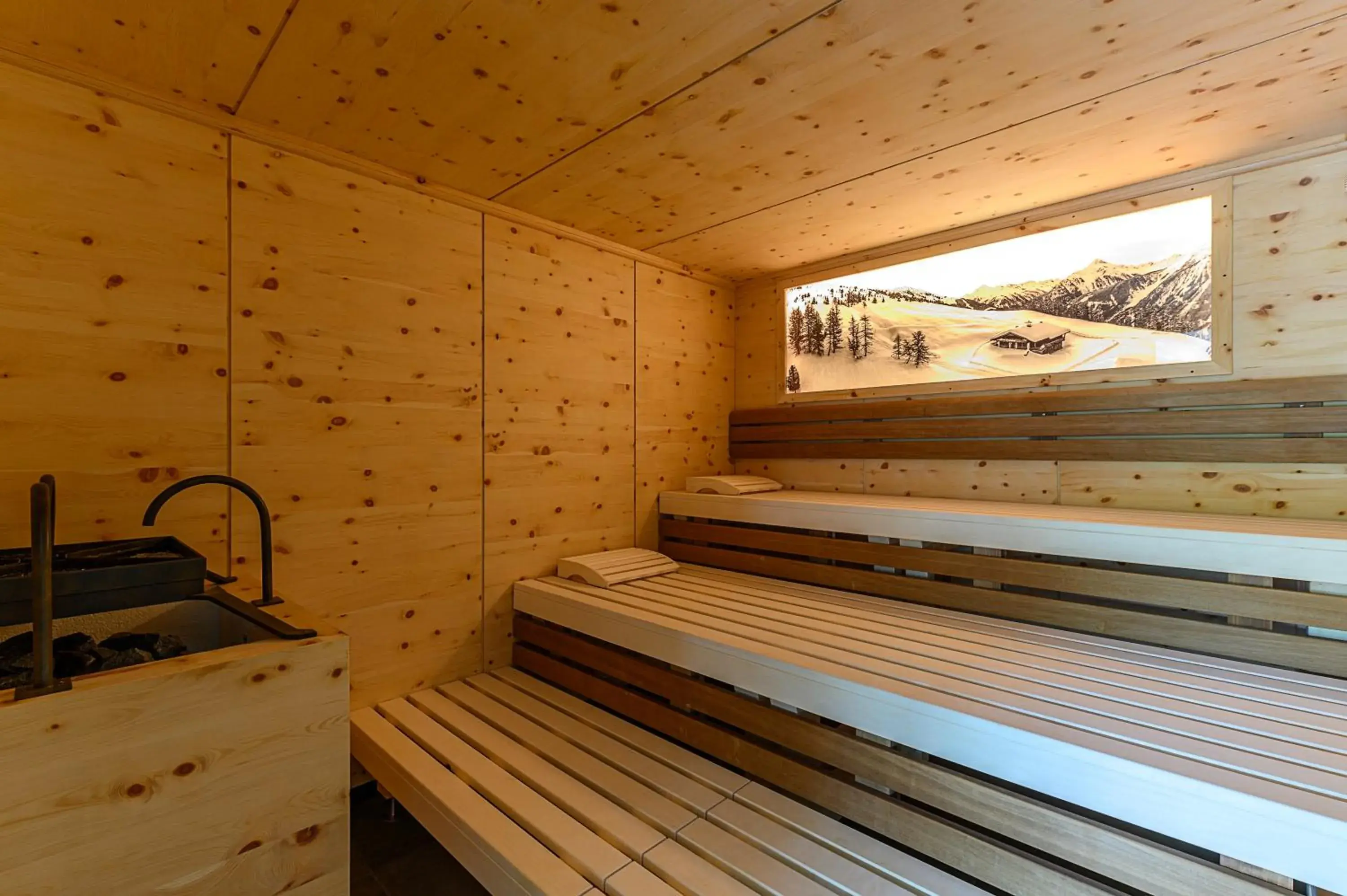 Sauna in Hotel Alpensonne