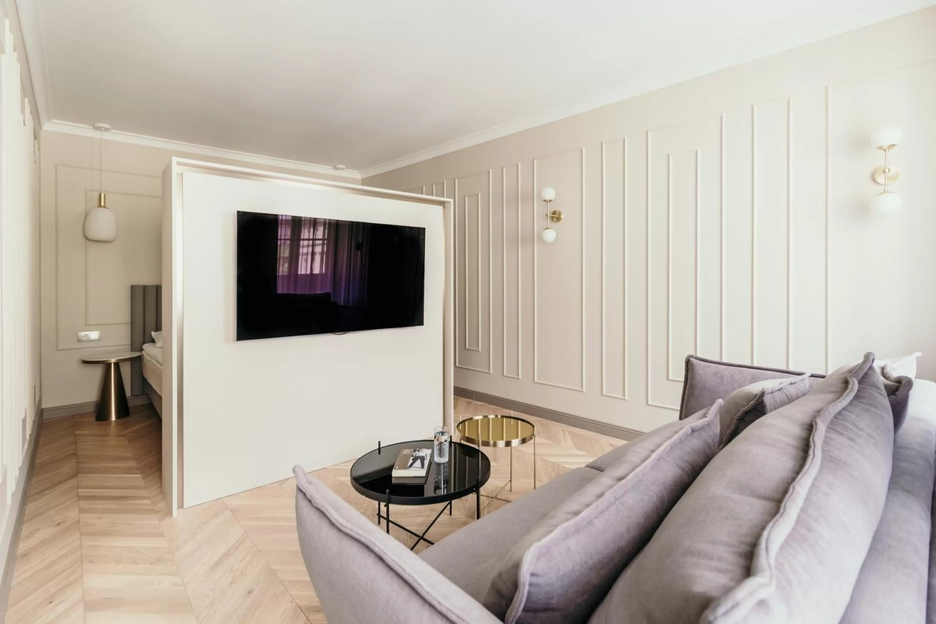 TV and multimedia in Apartamenty Małe Garbary