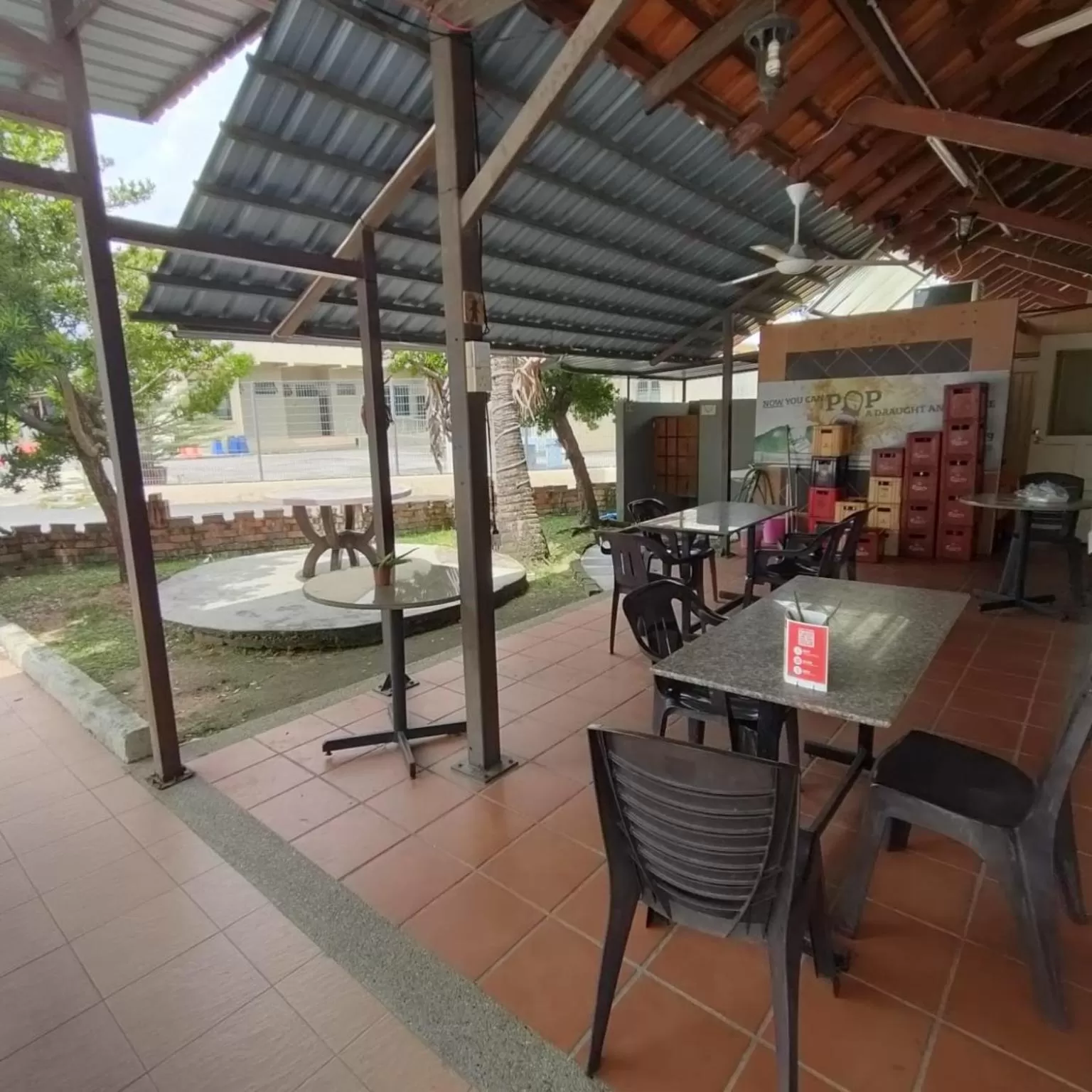 Patio in Cozzy Motel Malacca