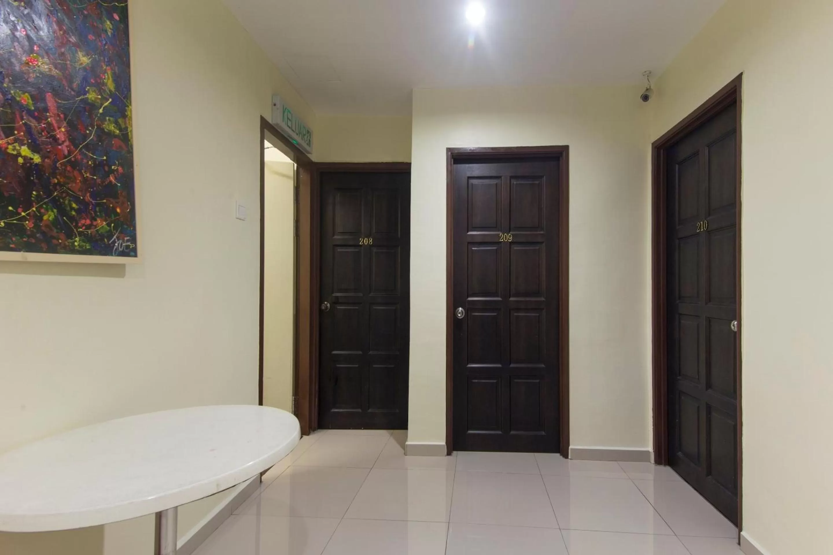 Inner courtyard view in L Ferringhi Hotel