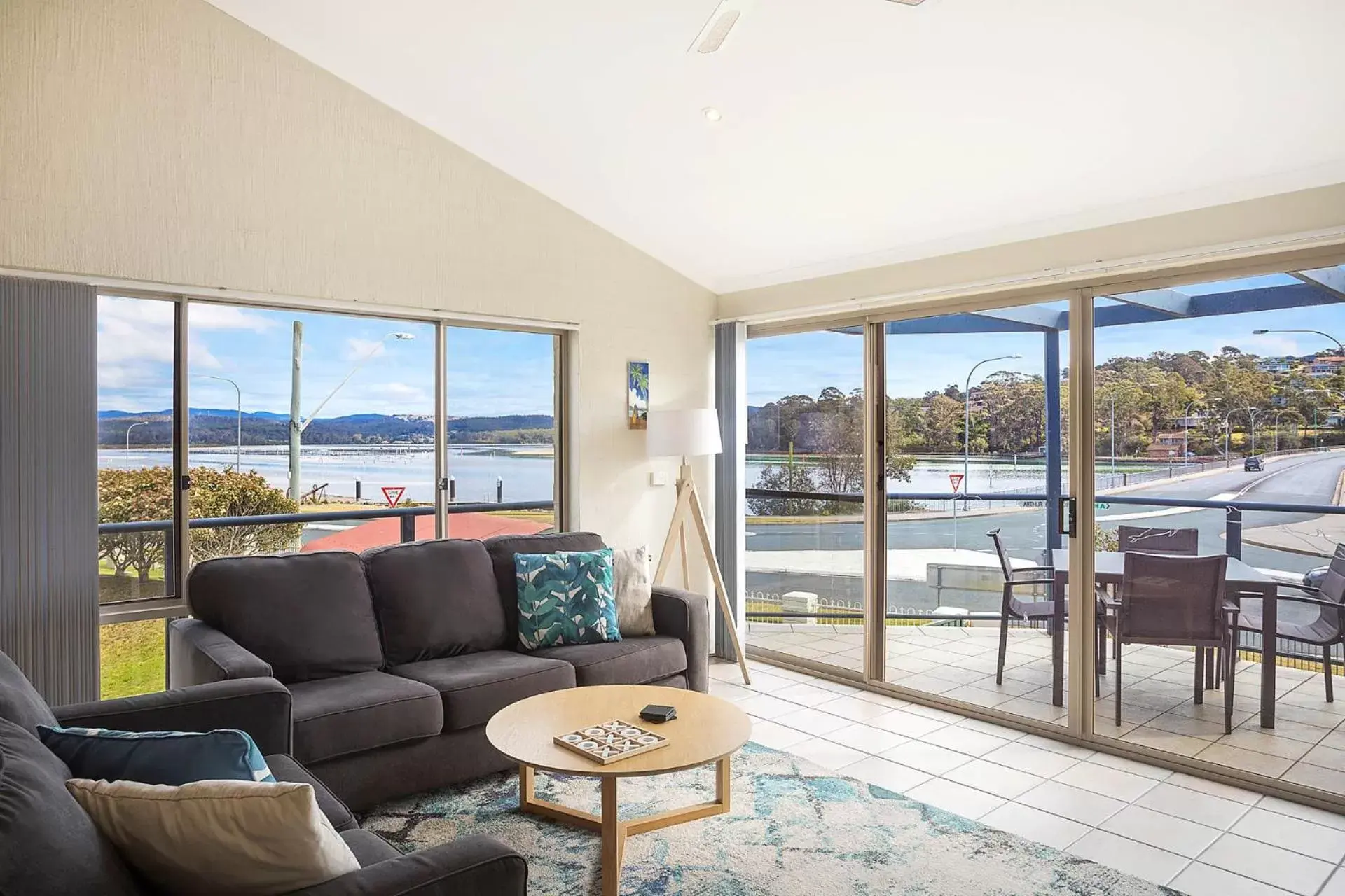 Living room, Seating Area in Sails Luxury Apartments Merimbula