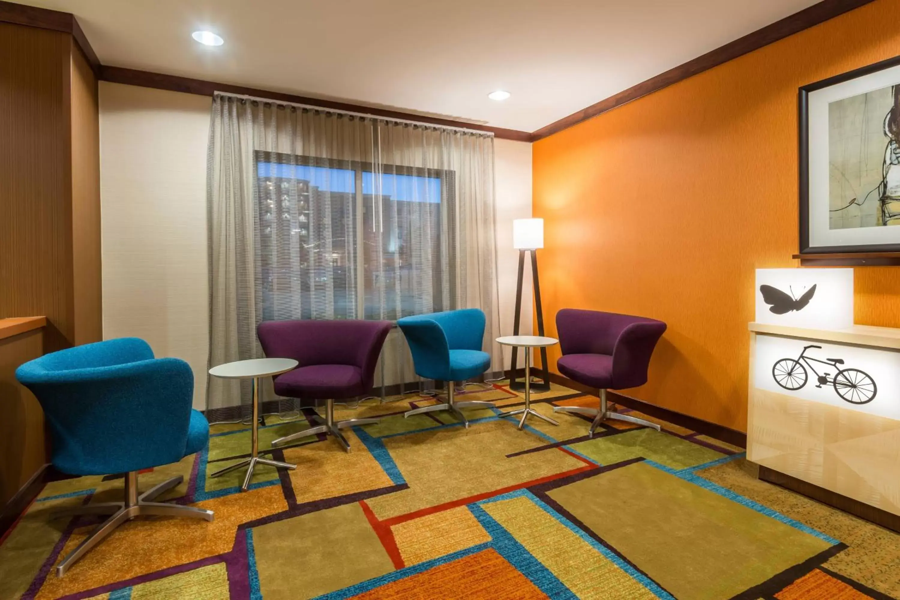Lobby or reception, Seating Area in Fairfield Inn & Suites – Buffalo Airport