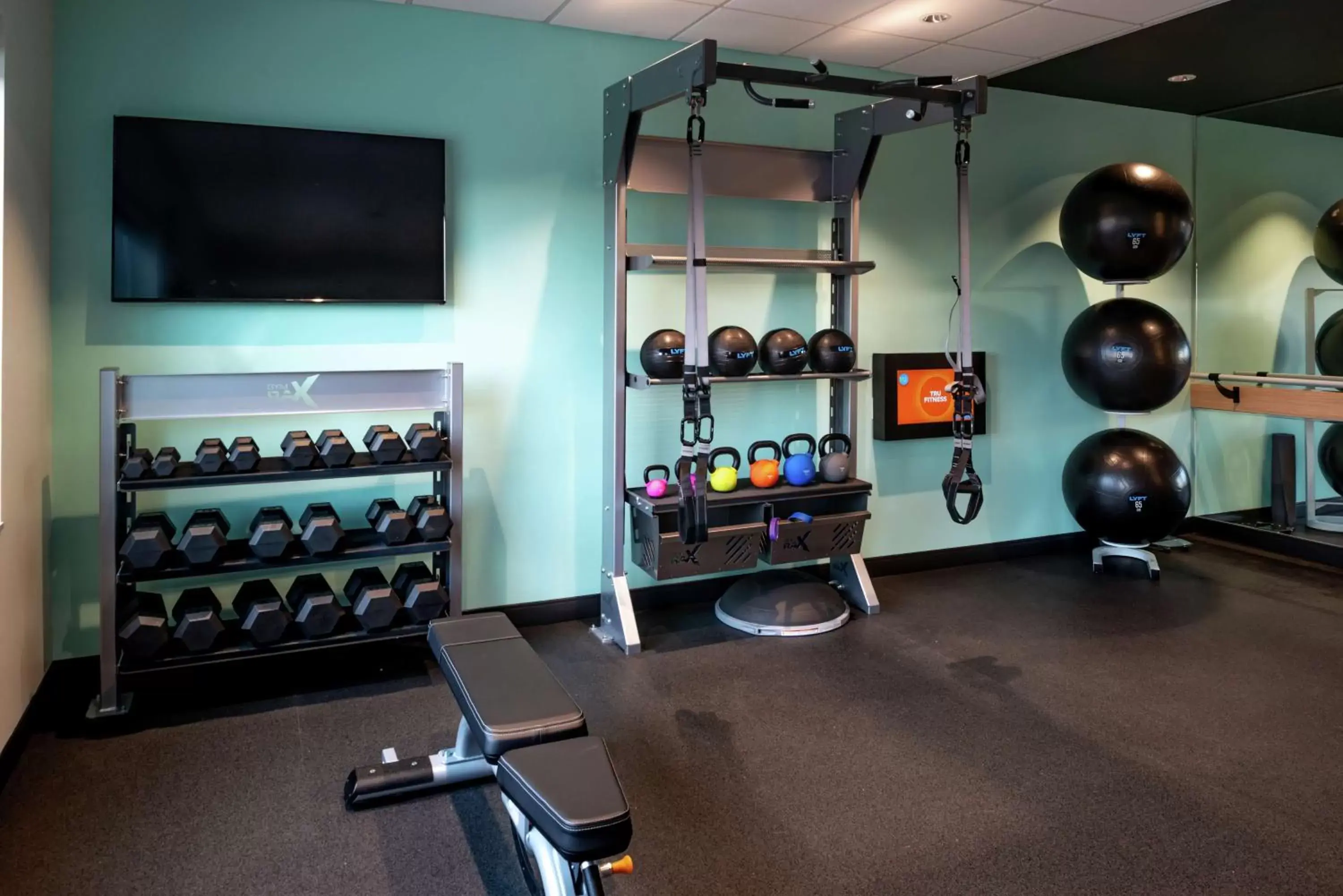 Fitness centre/facilities in Tru By Hilton Staunton Fitness centre/facilities in Tru By Hilton Staunton