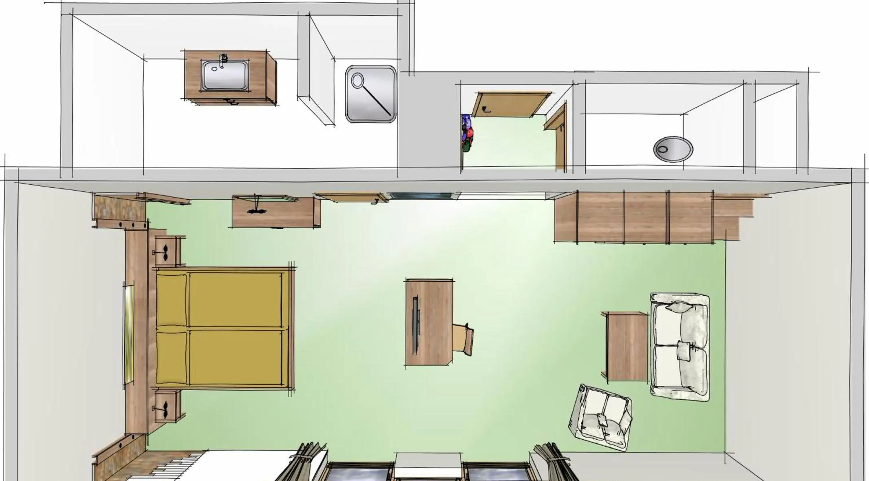 Floor Plan in Hotel Reitlwirt