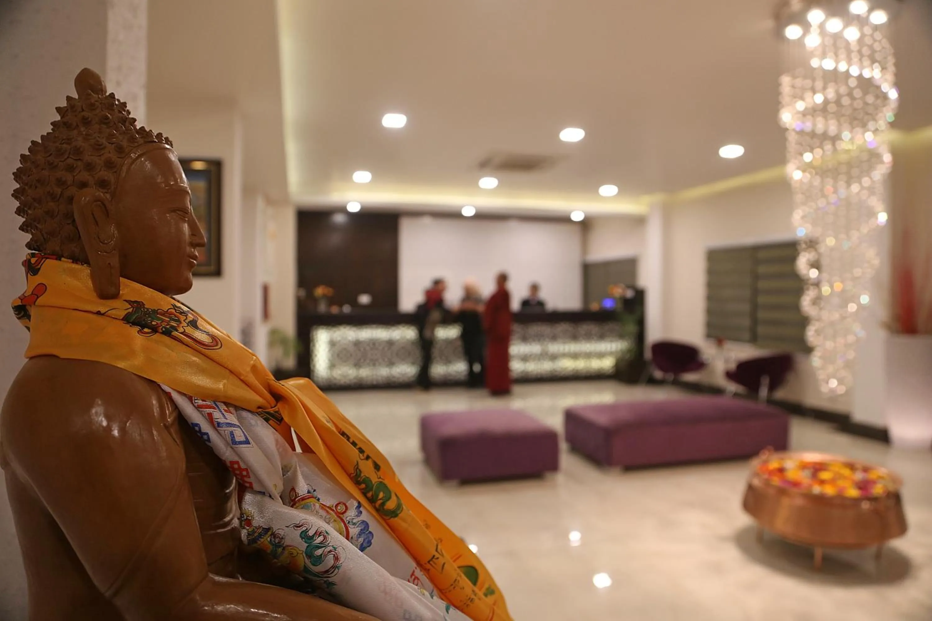 Decorative detail in Hotel Harmika