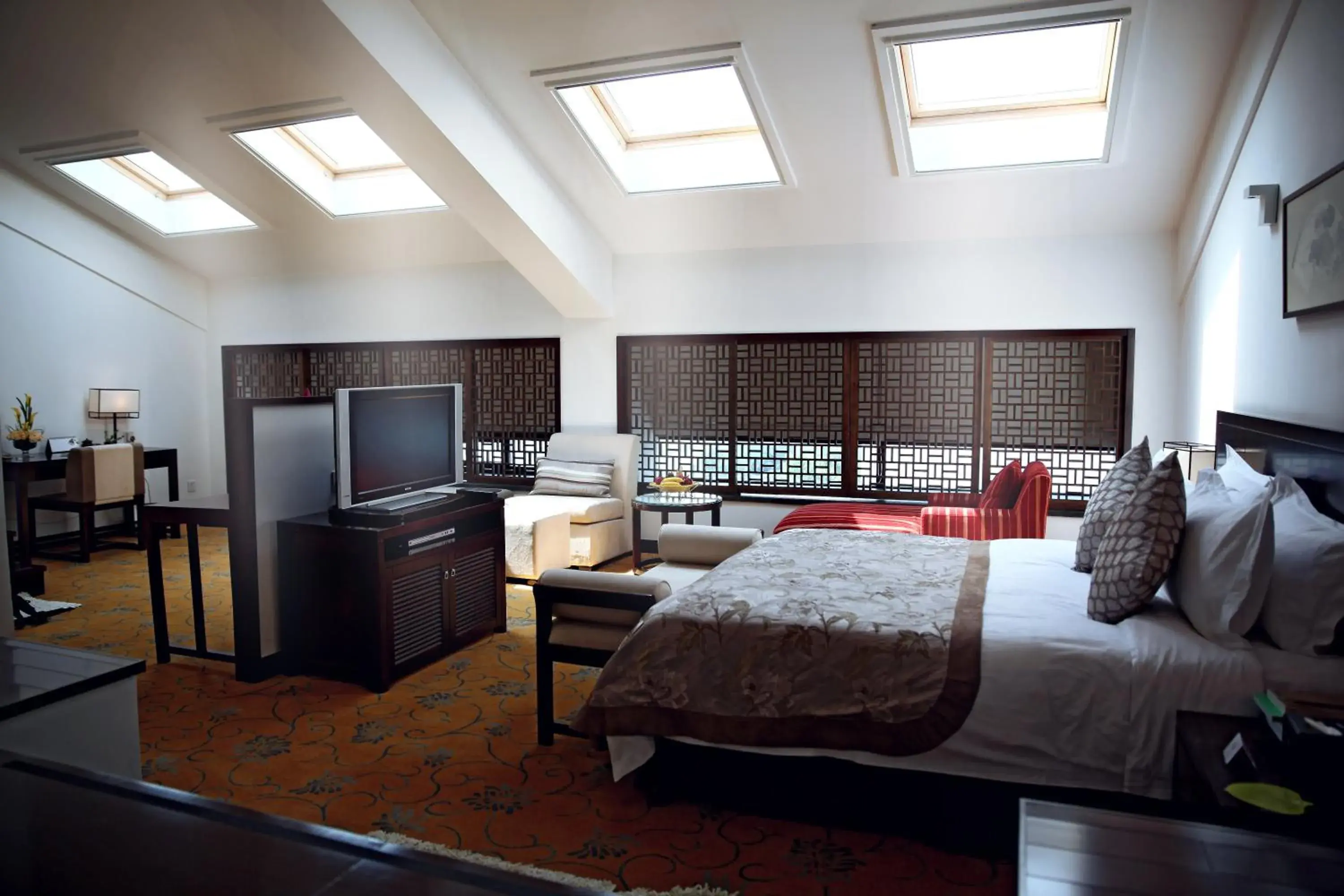 Bedroom, Bed in Garden Hotel Suzhou Bedroom, Bed in Garden Hotel Suzhou