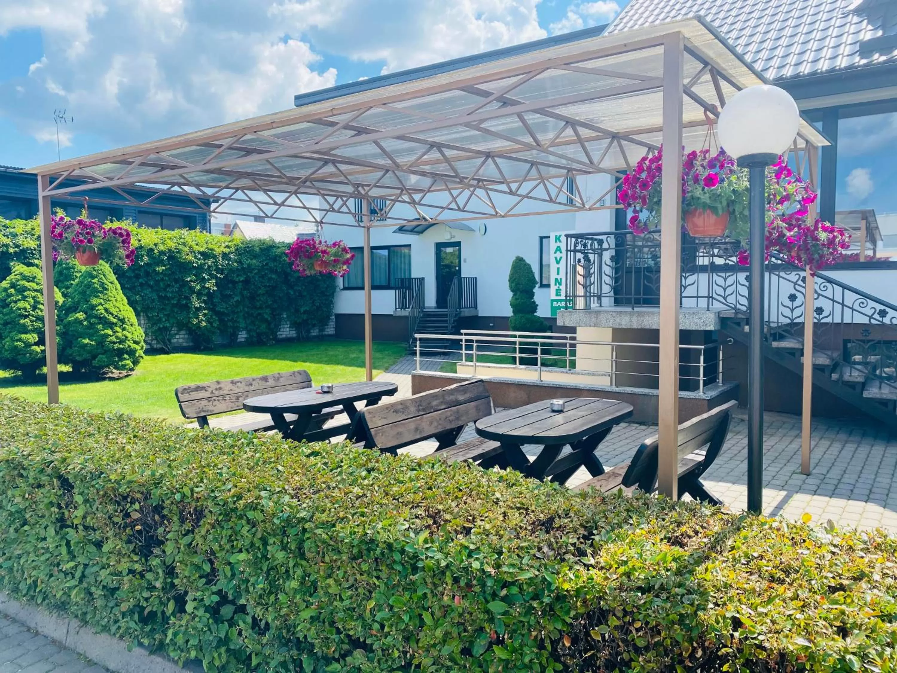 Patio in Olympus Hotel