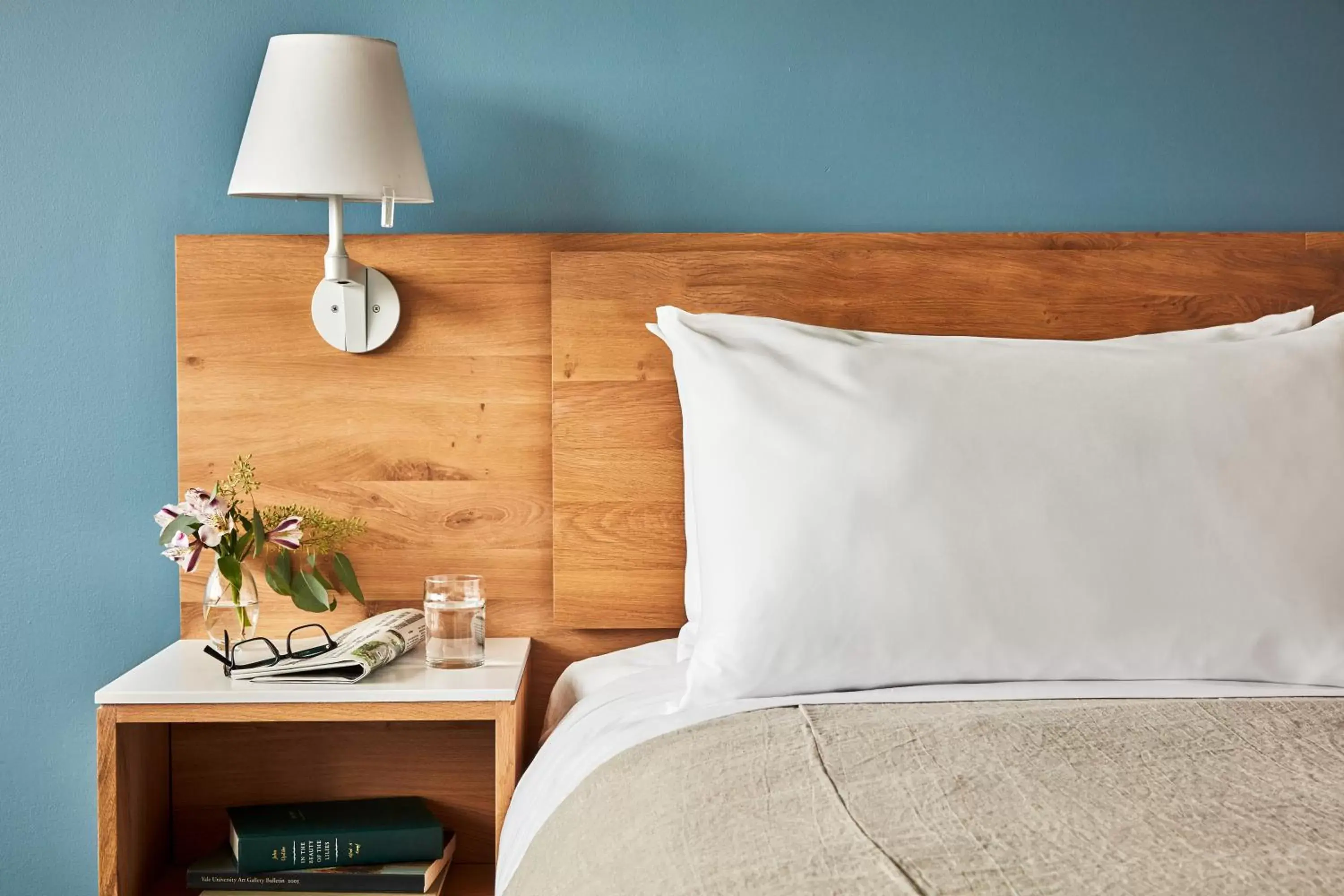 Bed in The Study at Yale, Study Hotels