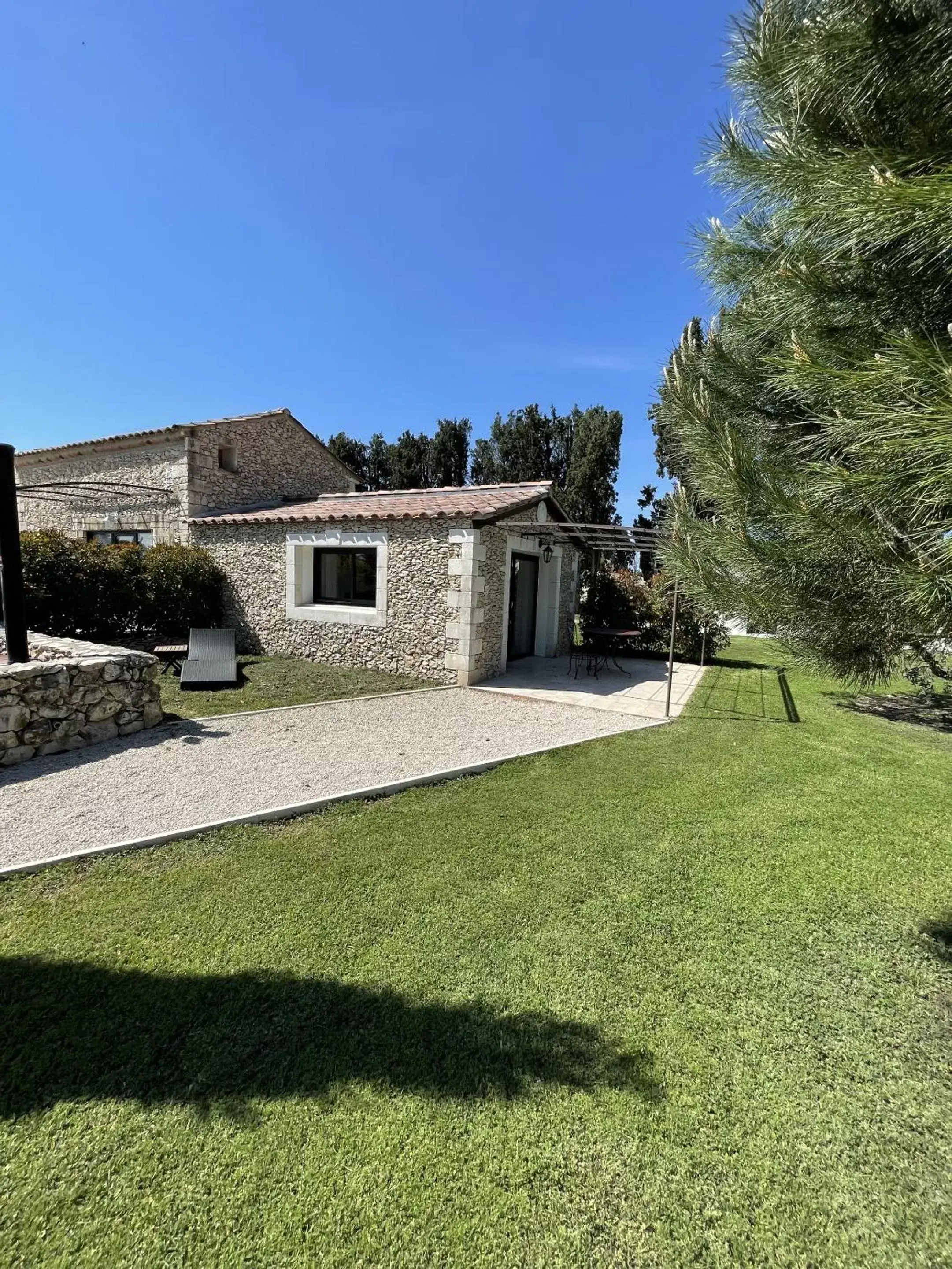 Patio, Property Building in Le Mas Des Chutes