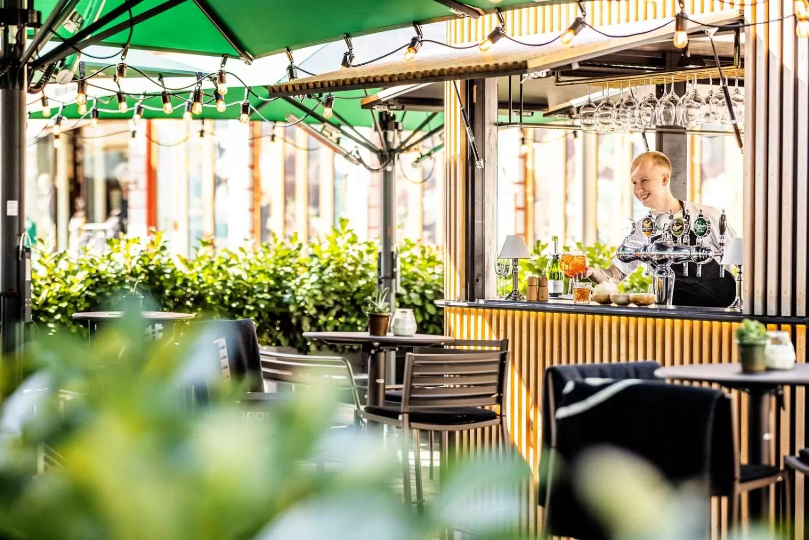 Restaurant/places to eat in Jørgensens Hotel