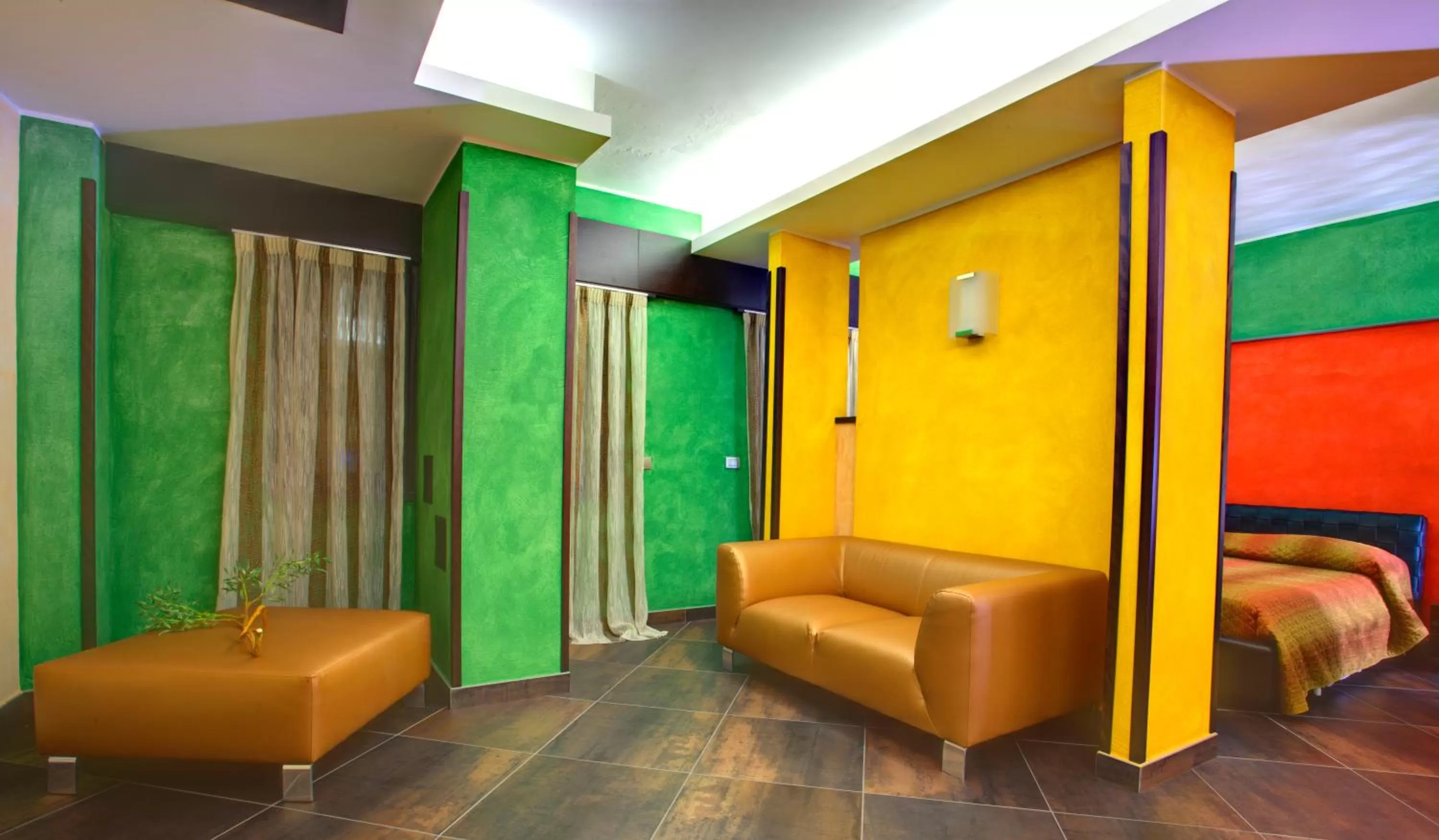 Seating area in Abalon Pompei Resort