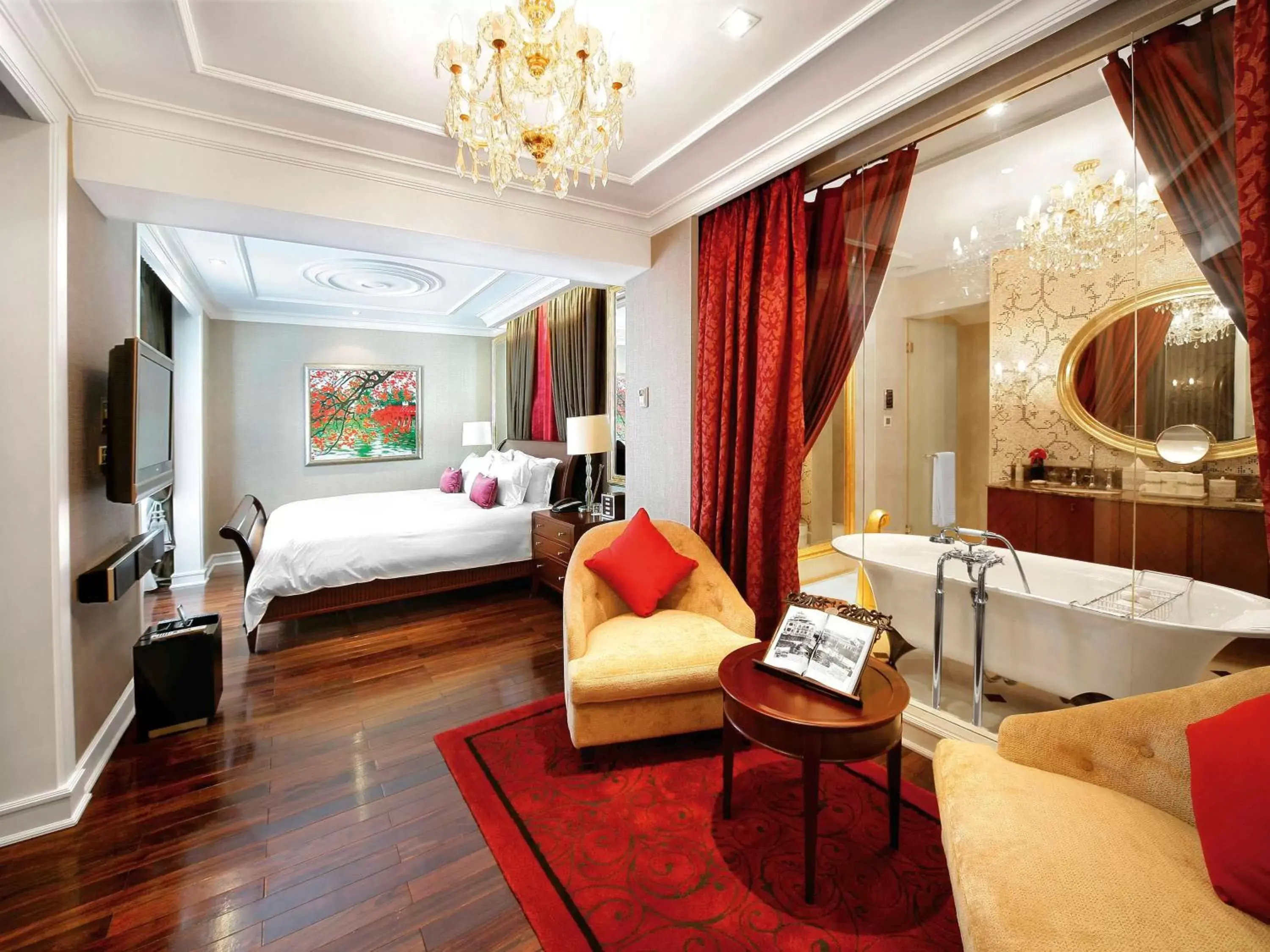 Bedroom, Seating Area in Sofitel Legend Metropole Hanoi