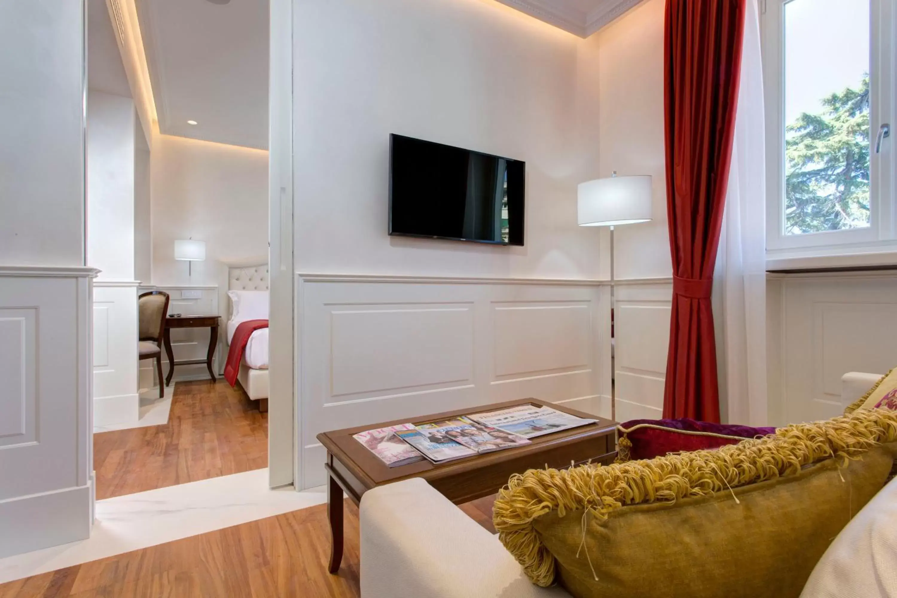 Living room, Seating Area in Hotel Degli Artisti