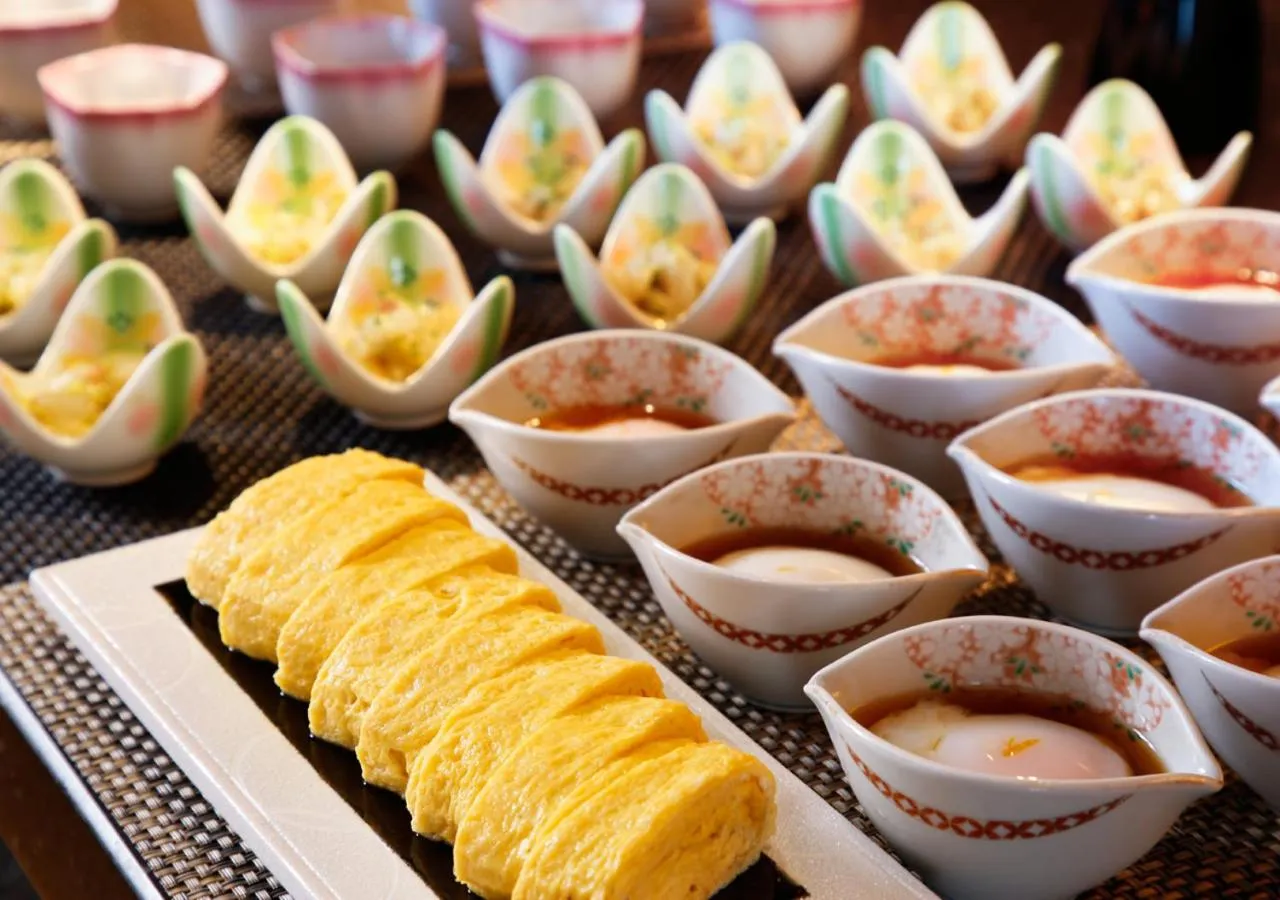 Buffet breakfast in Hanagoyomi