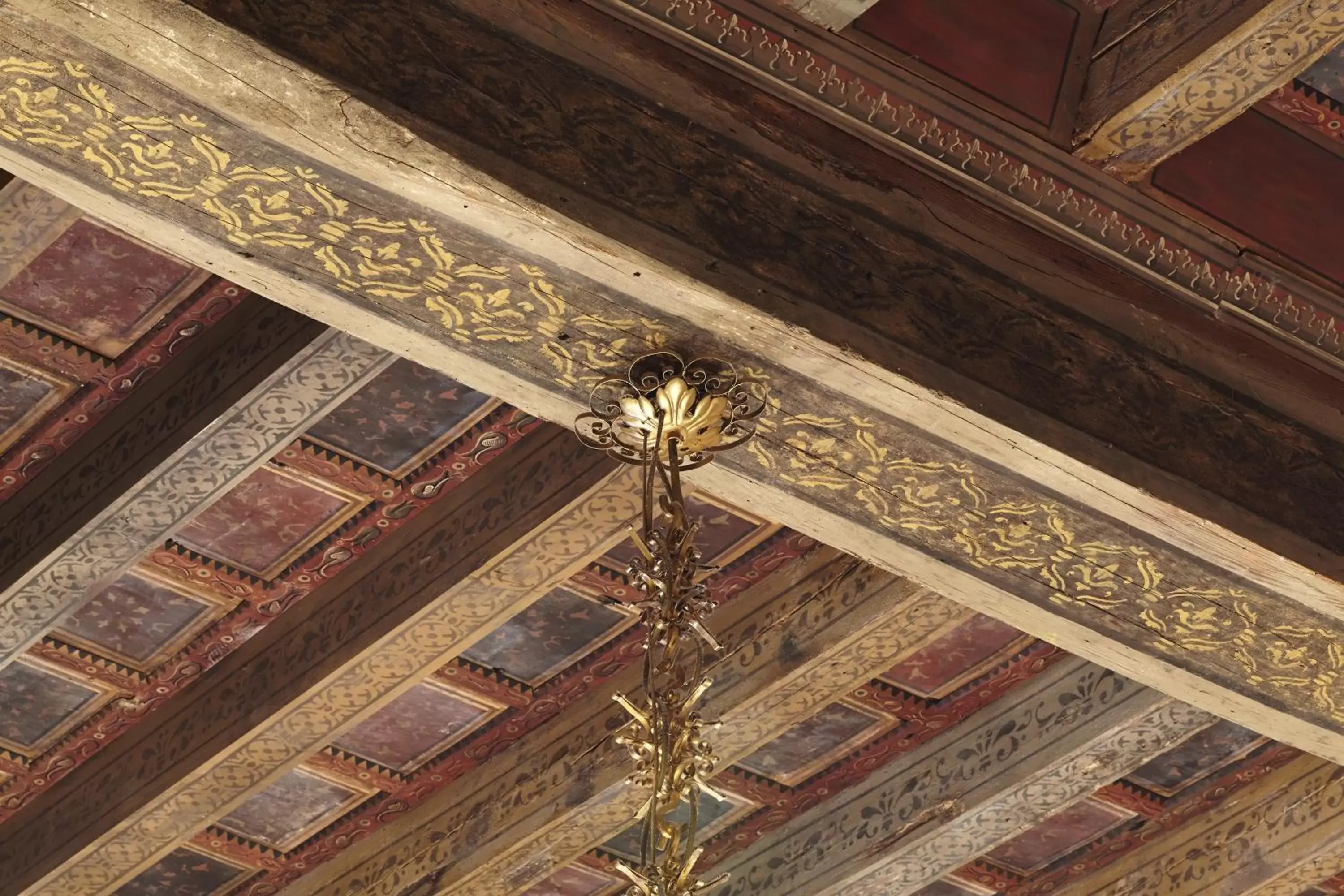 Decorative detail in Albergo Cappello