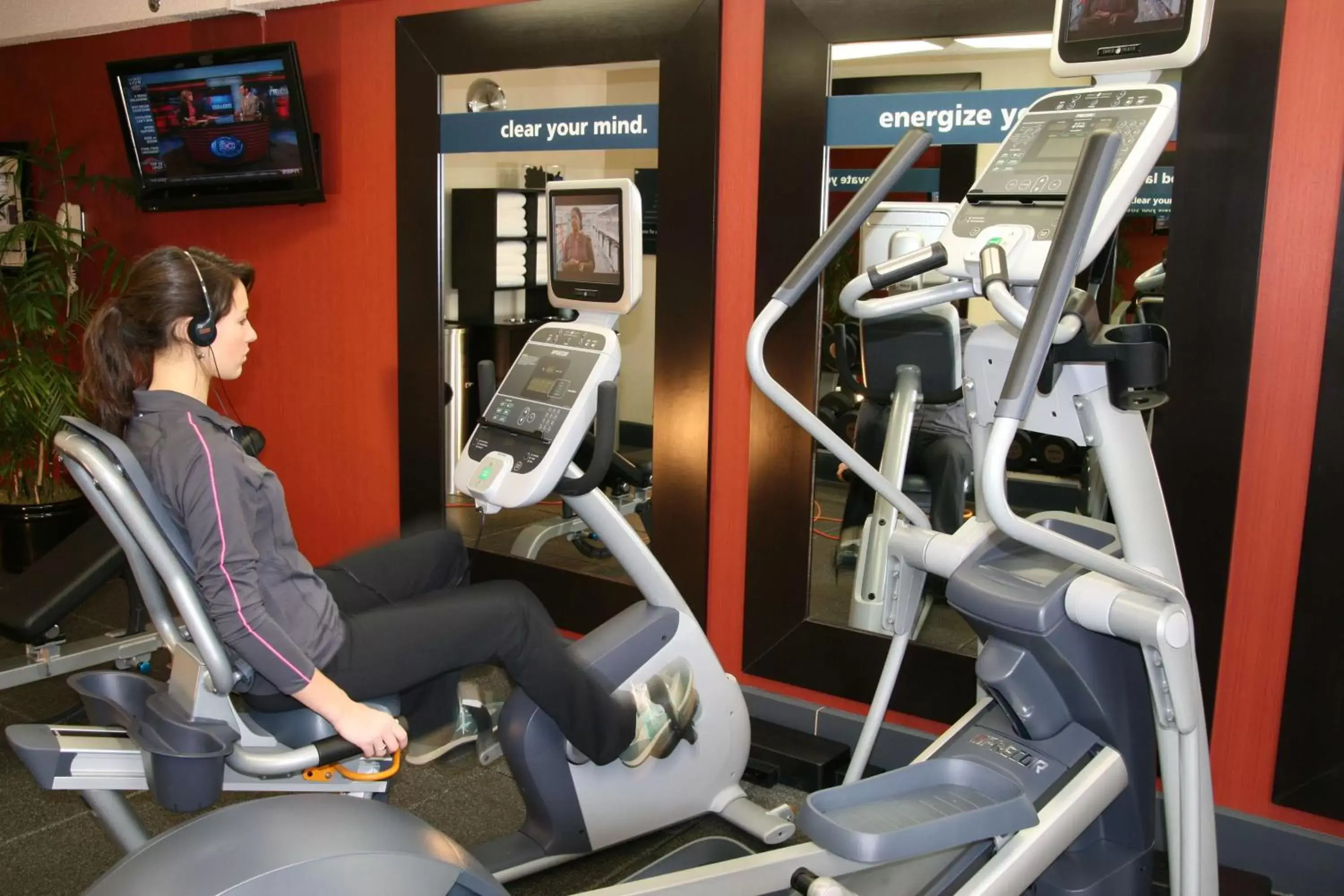 Fitness centre/facilities, Fitness Center/Facilities in Hampton Inn Greensboro Airport