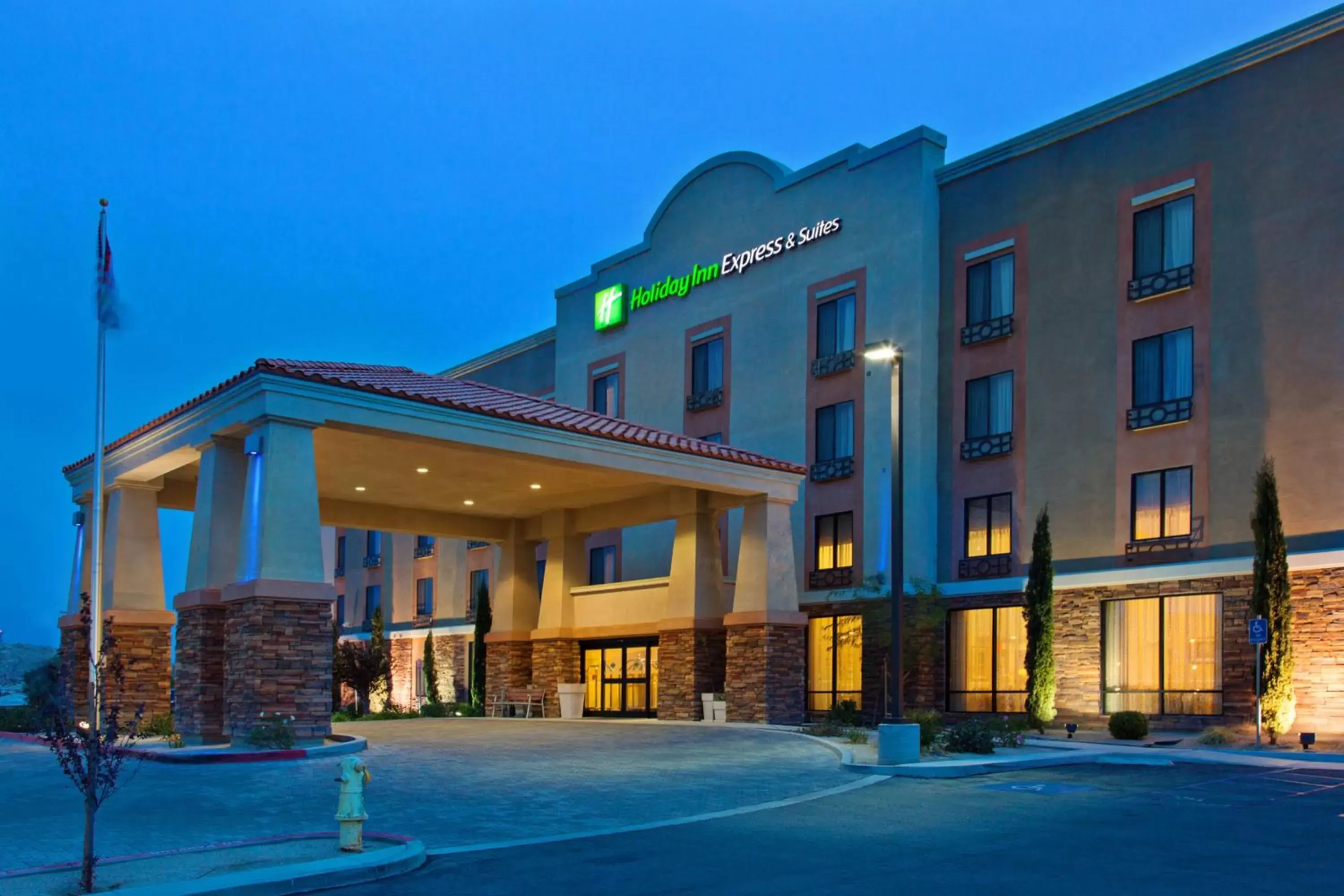 Property building in Holiday Inn Express Hotel & Suites Twentynine Palms, an IHG Hotel