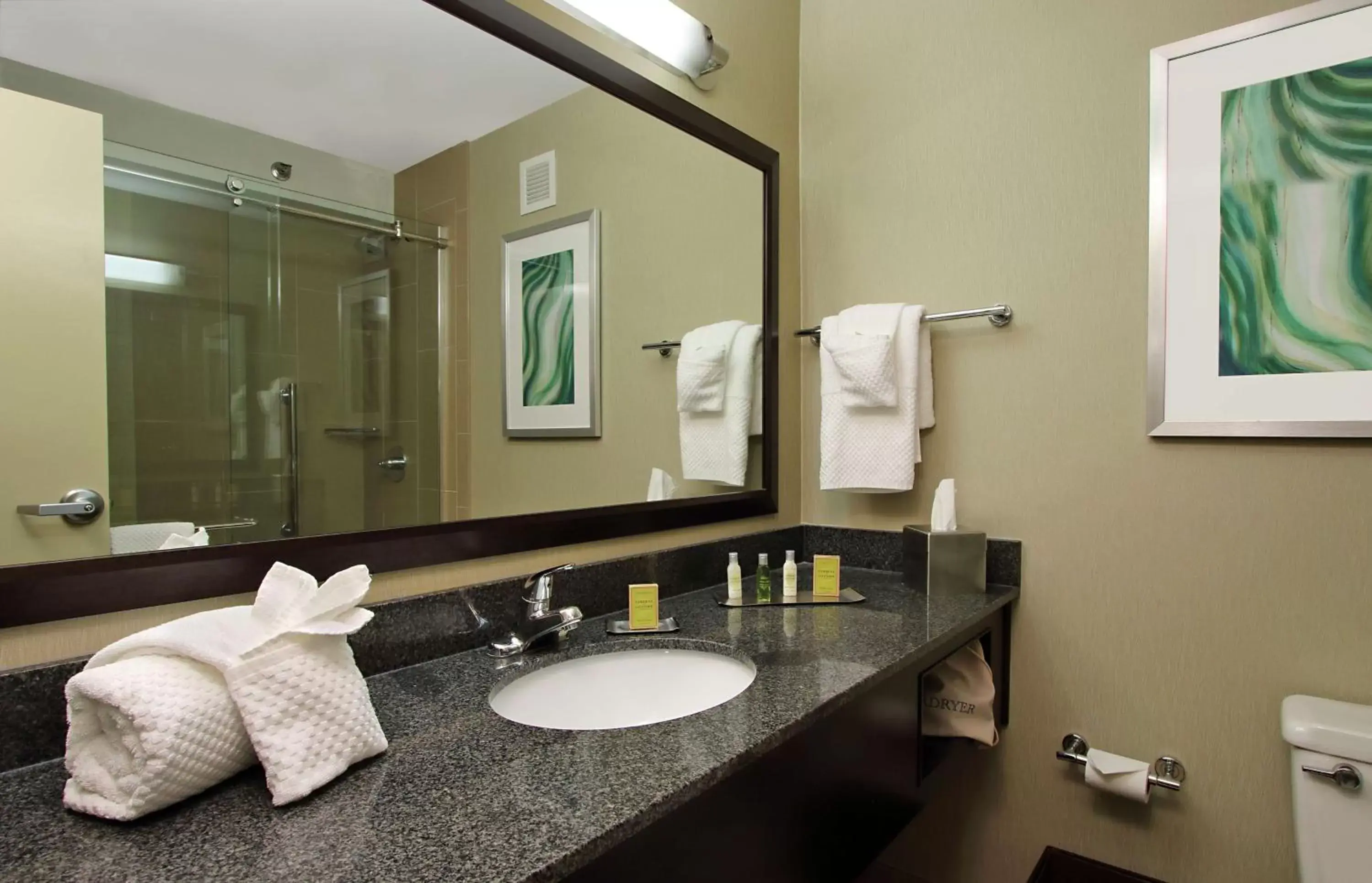 Bathroom in Doubletree by Hilton Newark