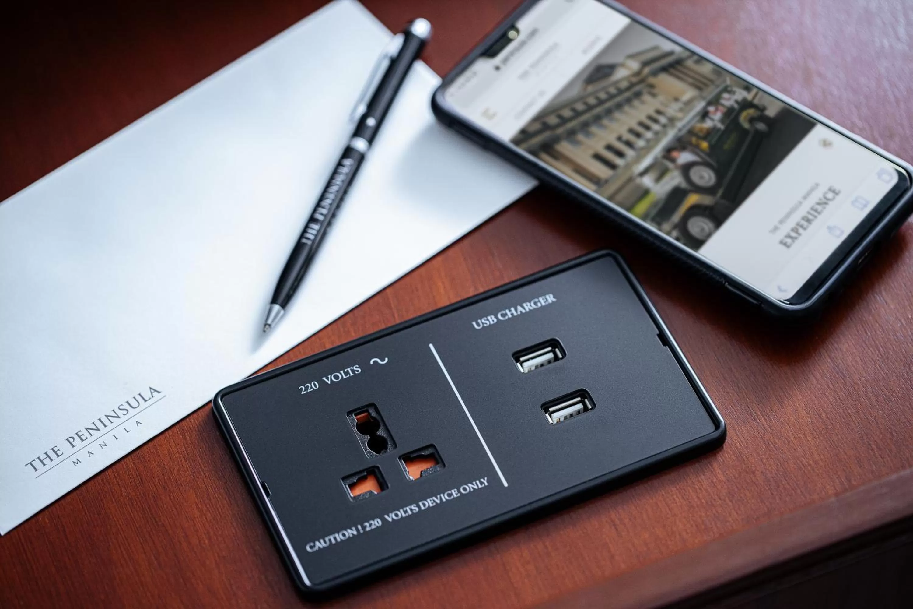 Bedroom in The Peninsula Manila