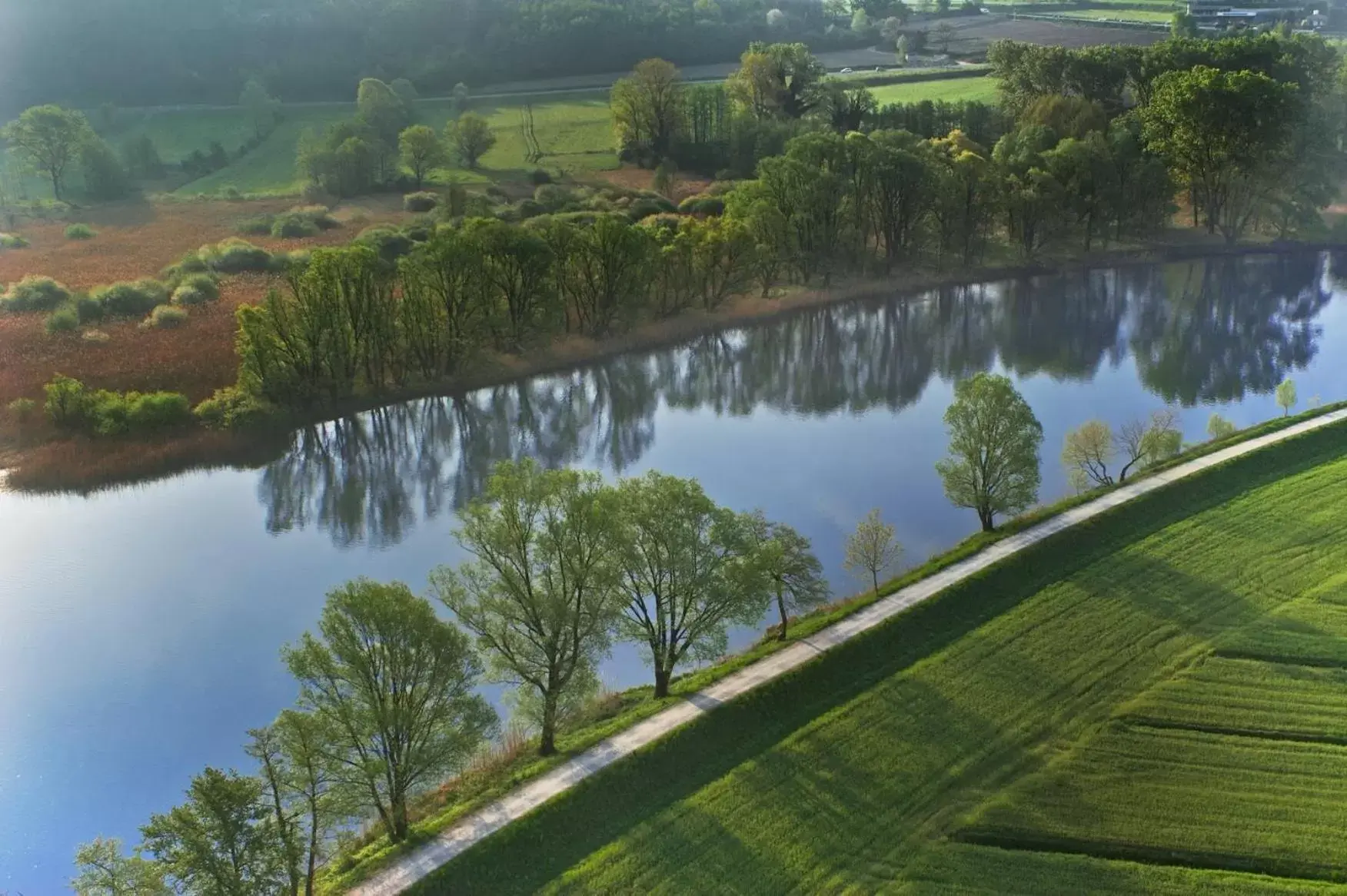 Natural landscape in Best Western Villa Appiani