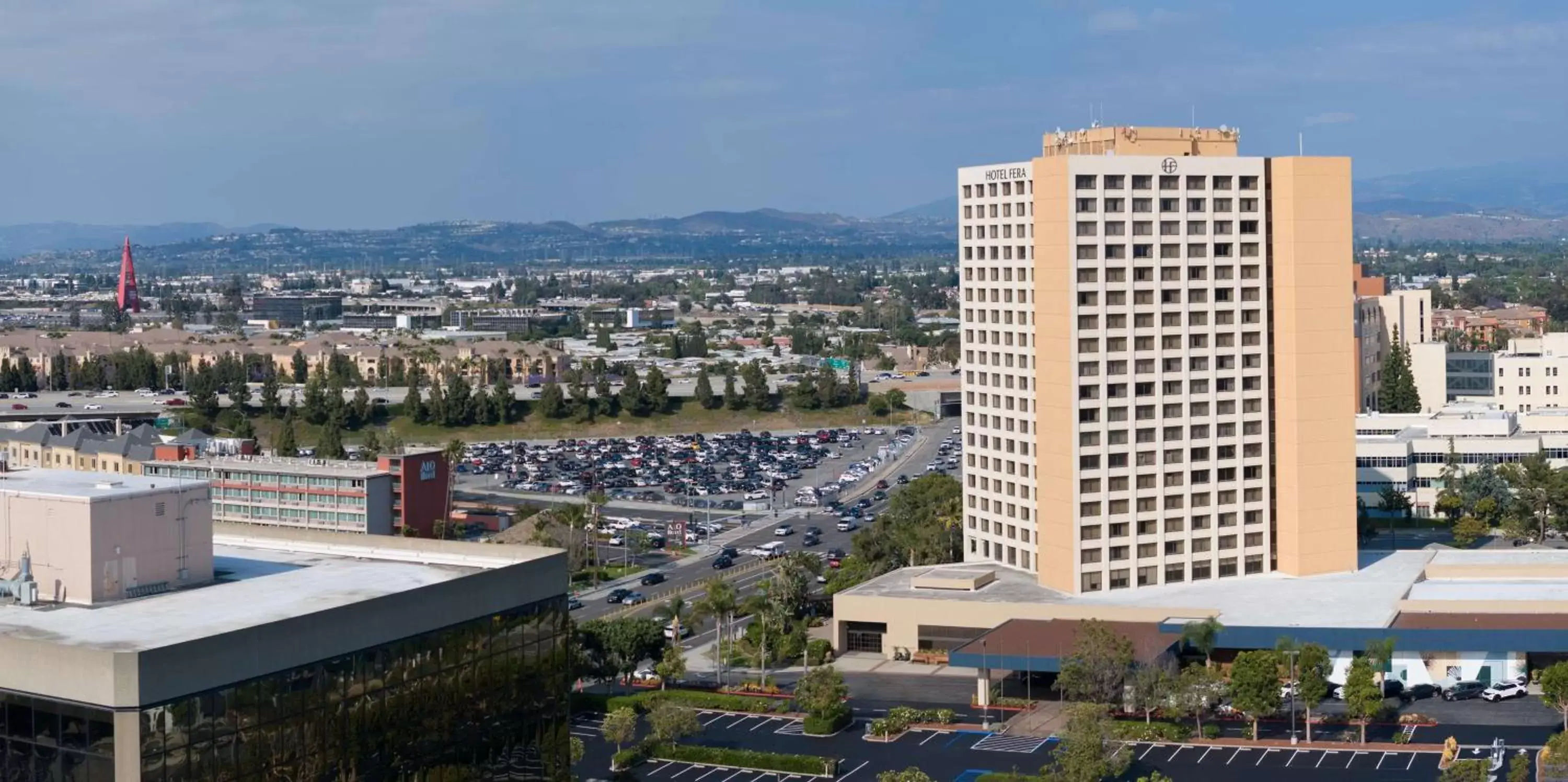 Property building in Hotel Fera Anaheim, a DoubleTree by Hilton Hotel