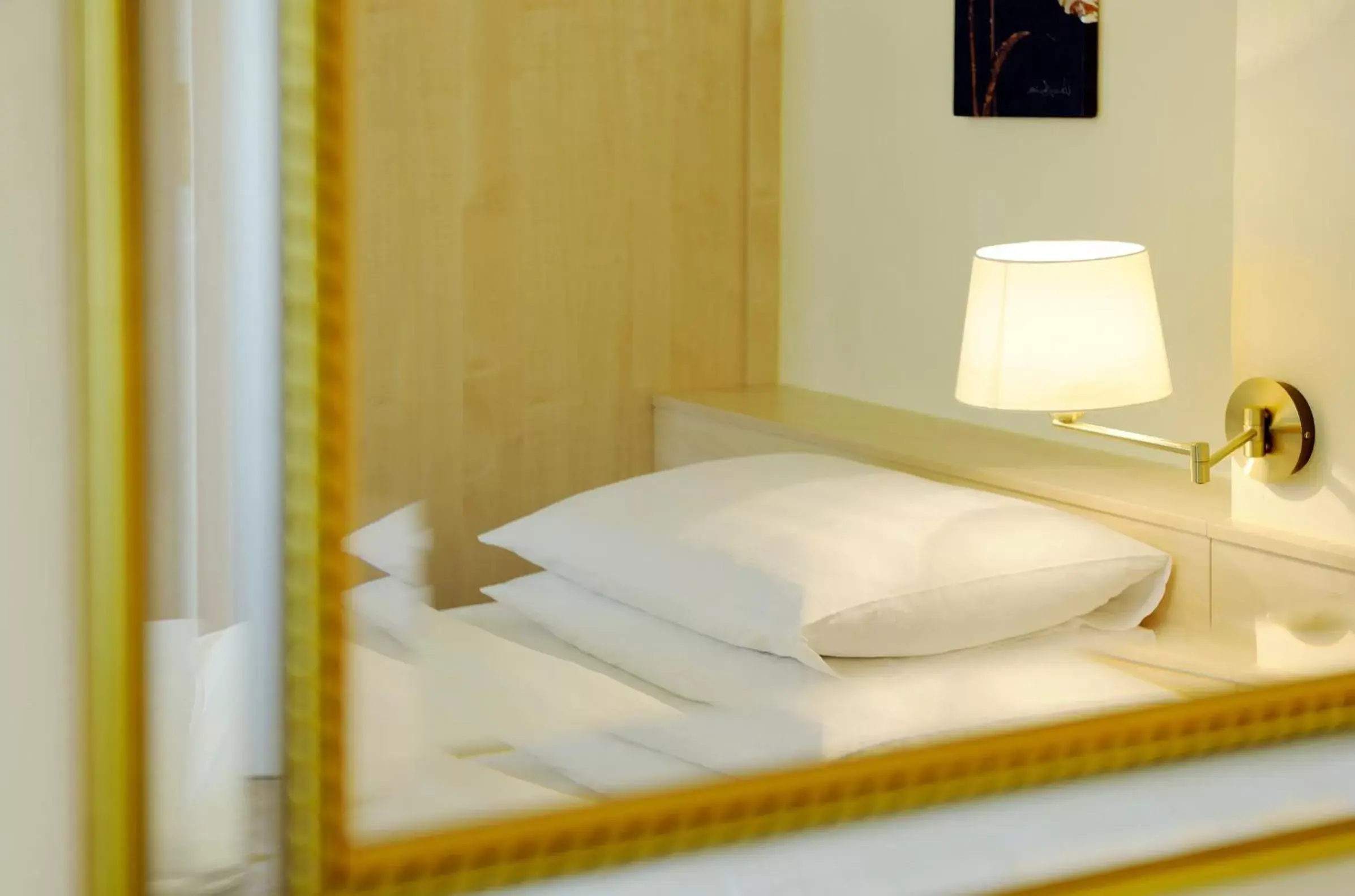 Bed in Hotel Scherer