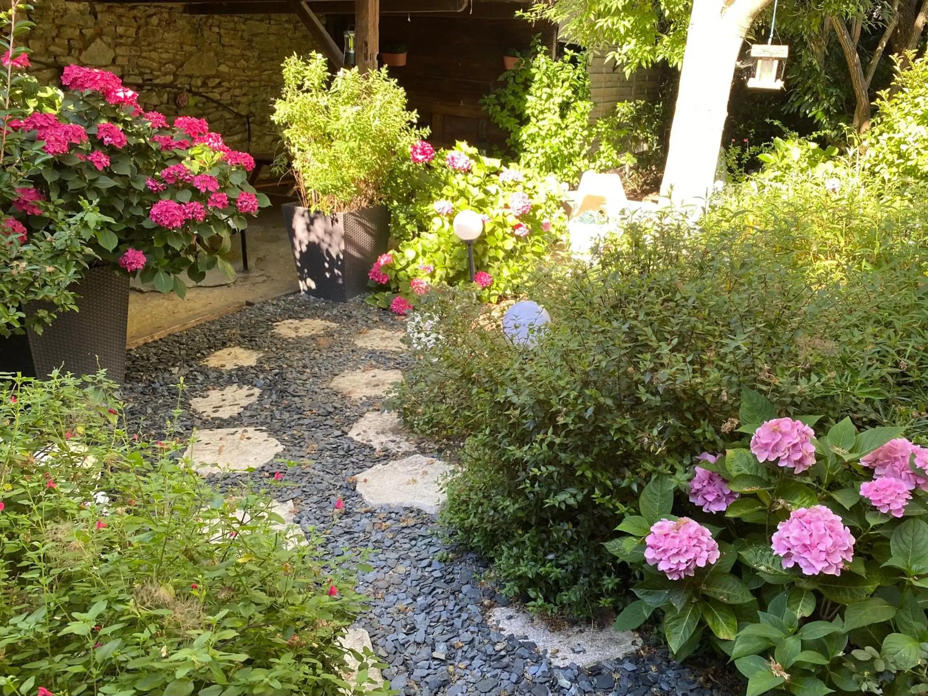 Garden in Chez Patou