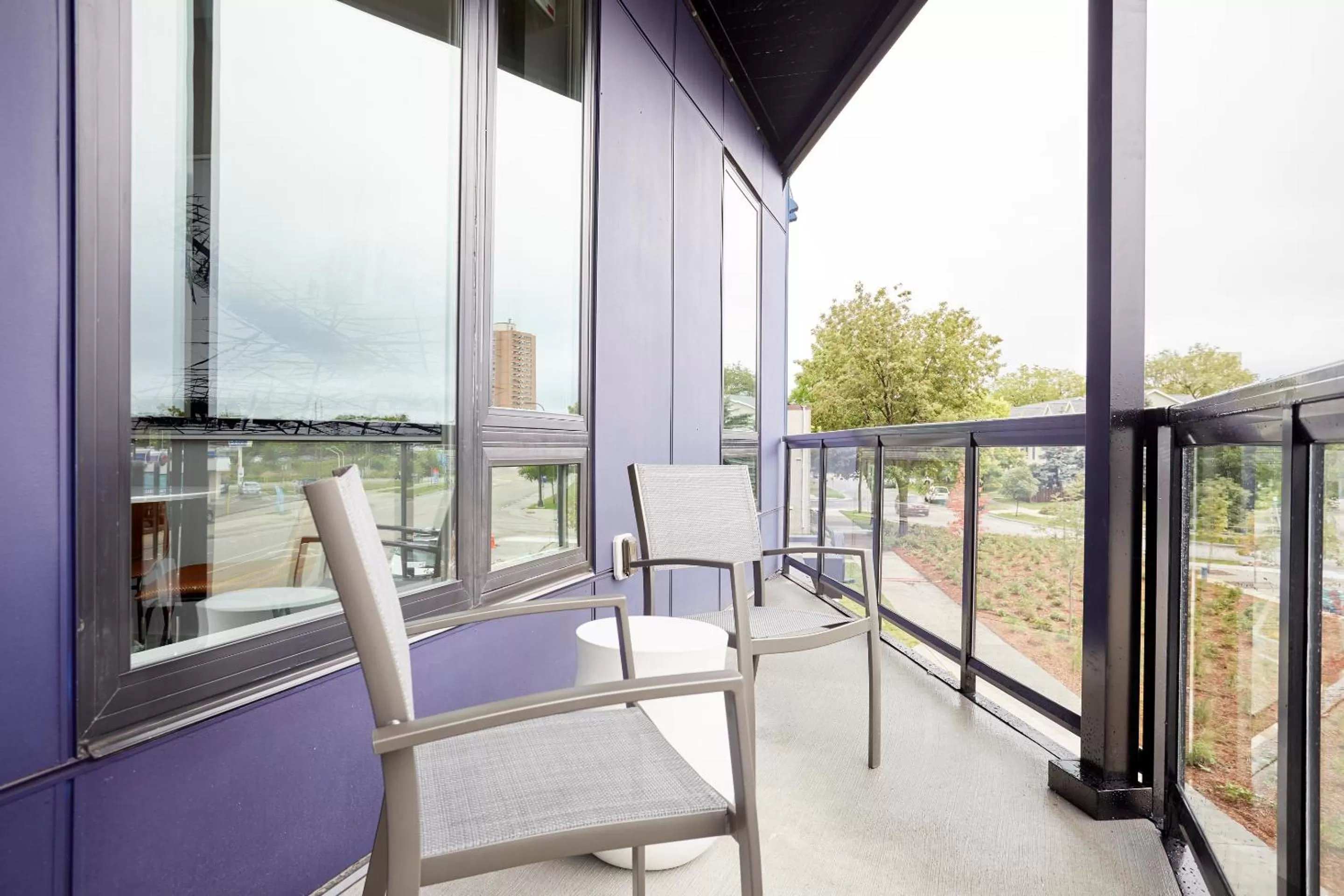 Living room, Balcony/Terrace in Sonder at LUNA