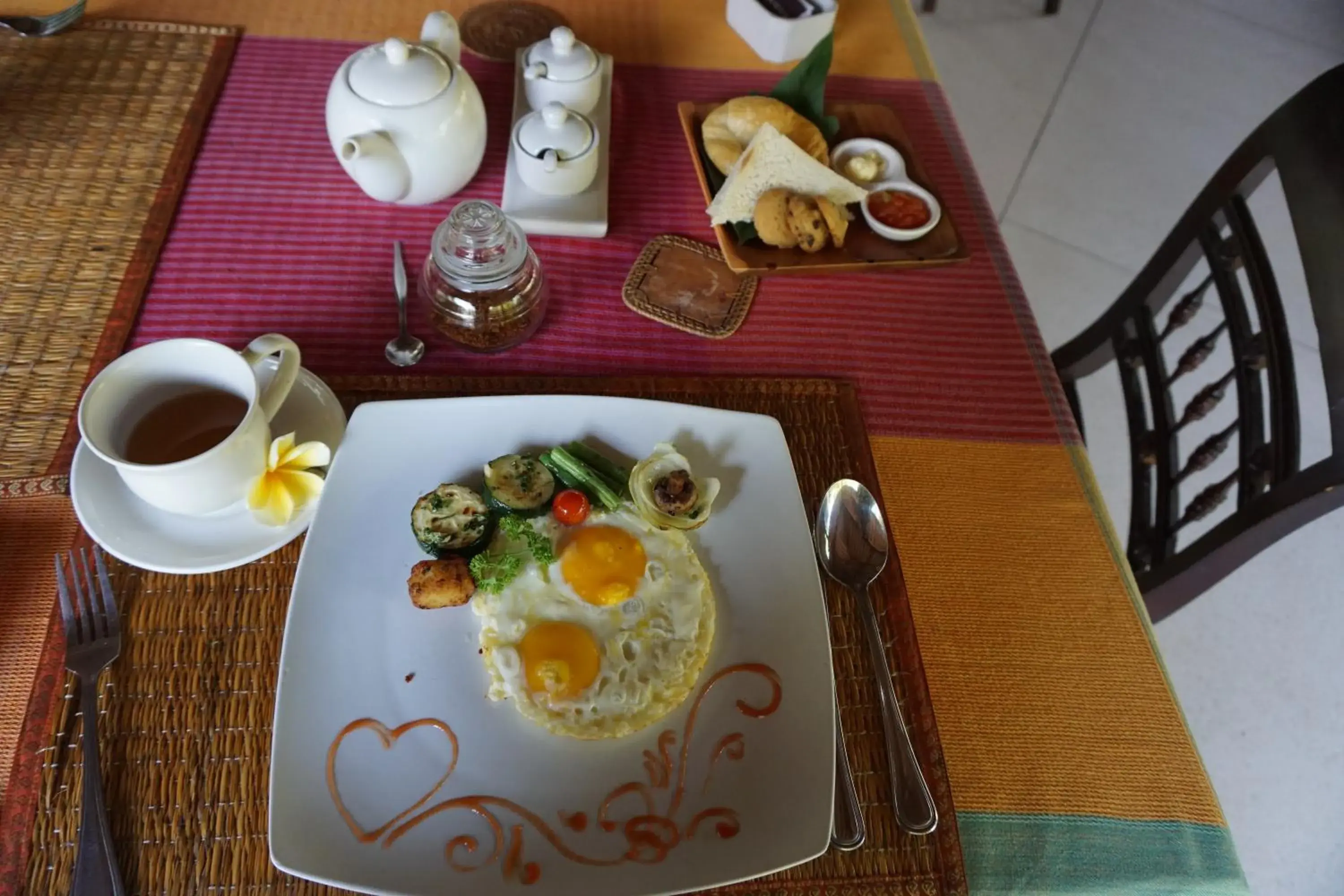 Restaurant/places to eat, Breakfast in BeingSattvaa Luxury Ubud - CHSE Certified