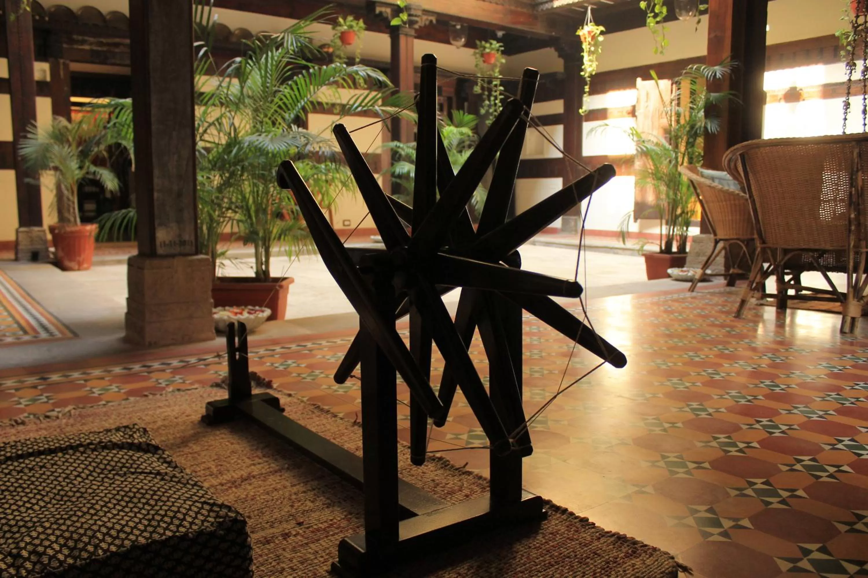 On site in Deewanji Ni Haveli