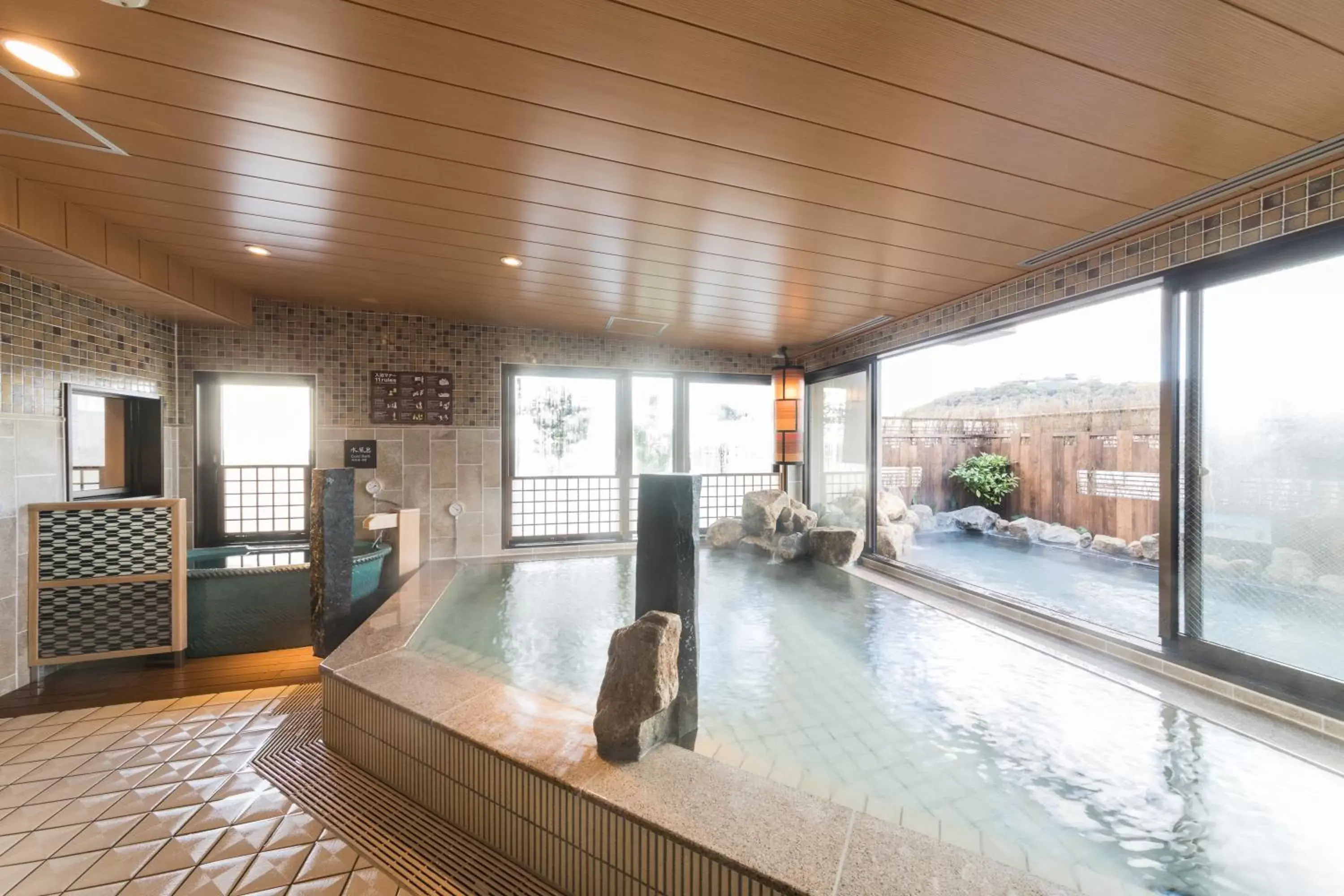 Hot Spring Bath, Swimming Pool in Dormy Inn Matsuyama Natural Hot Spring