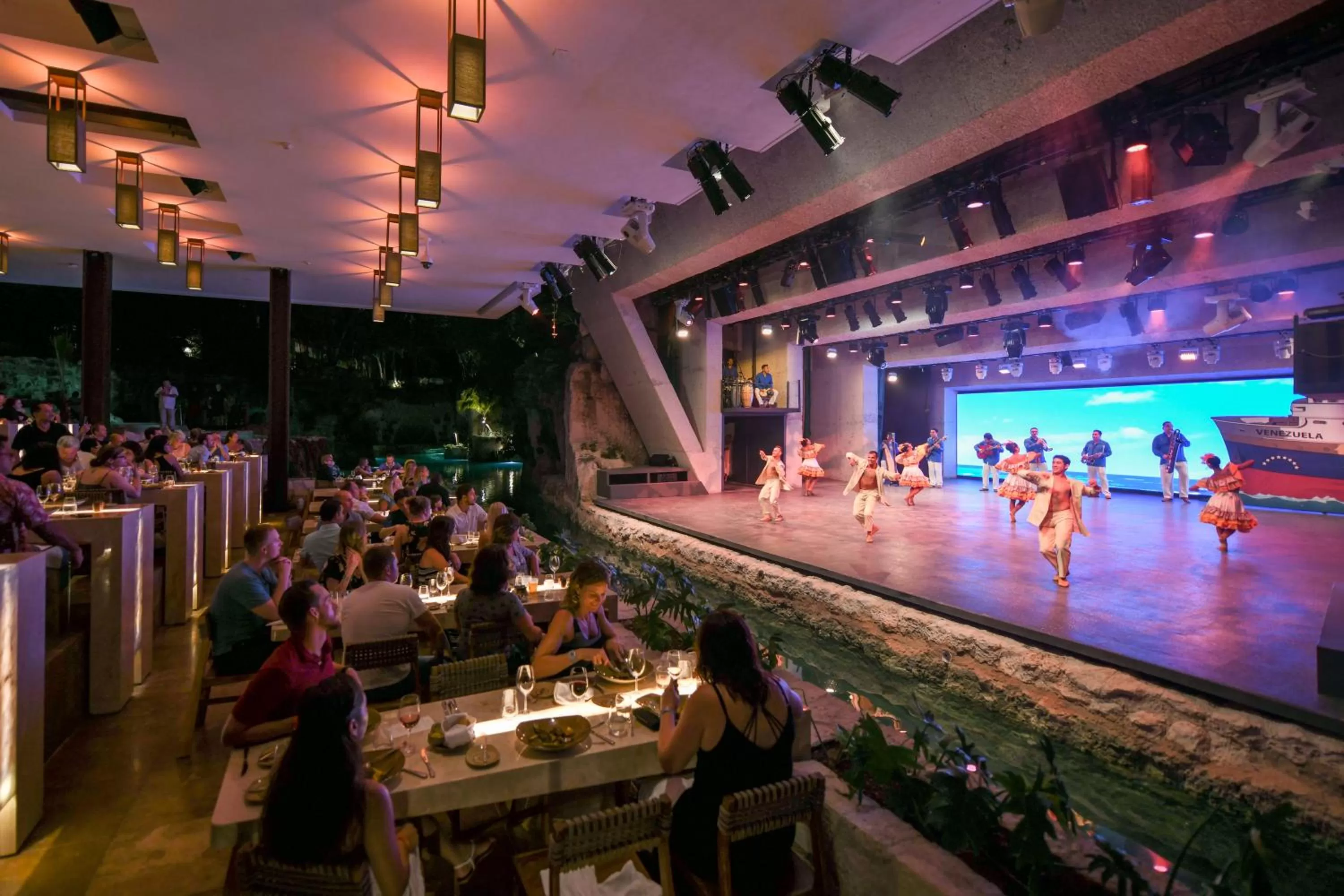 Restaurant/places to eat in Hotel Xcaret Mexico All Parks All Fun Inclusive