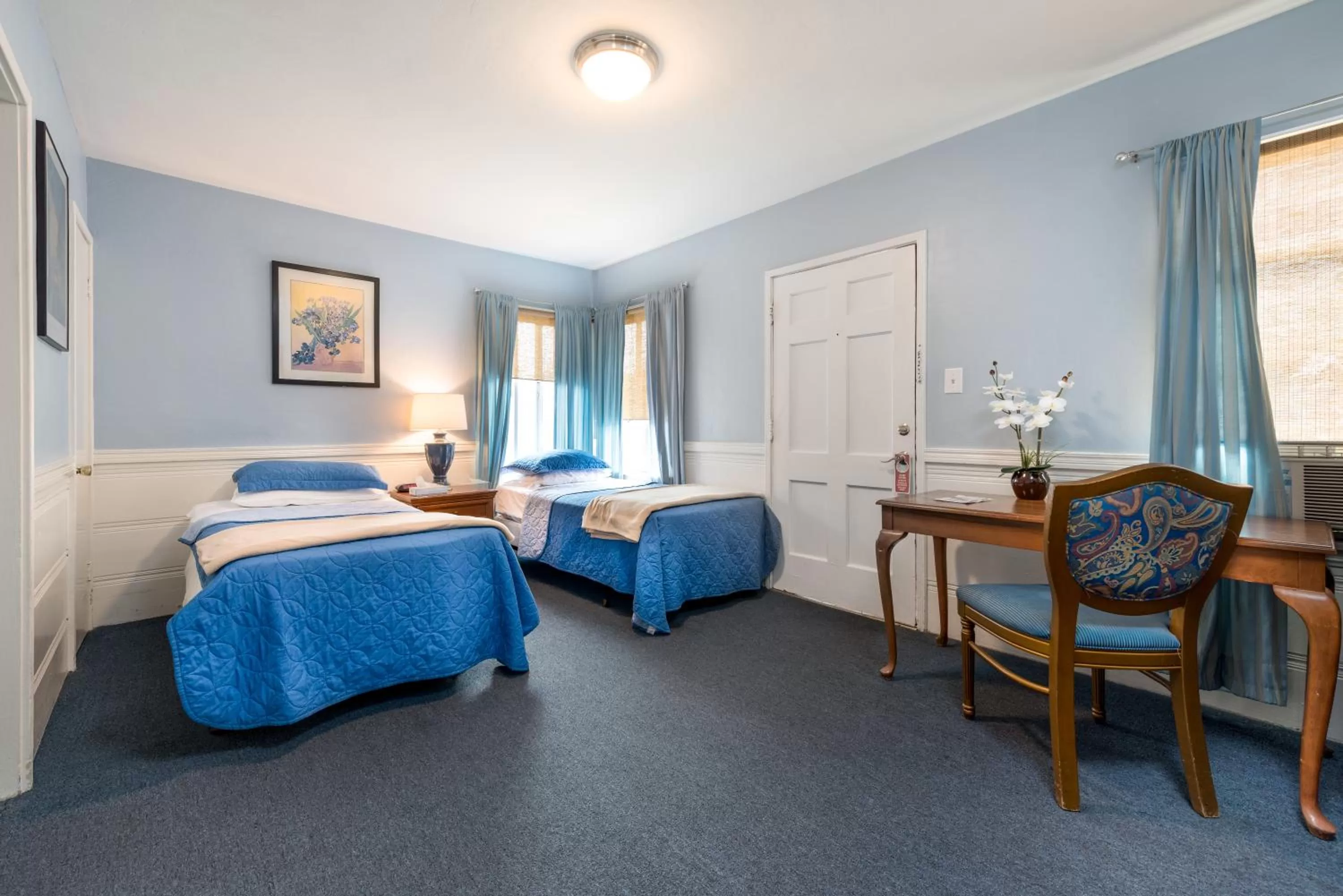 Bed in Wilshire Motel