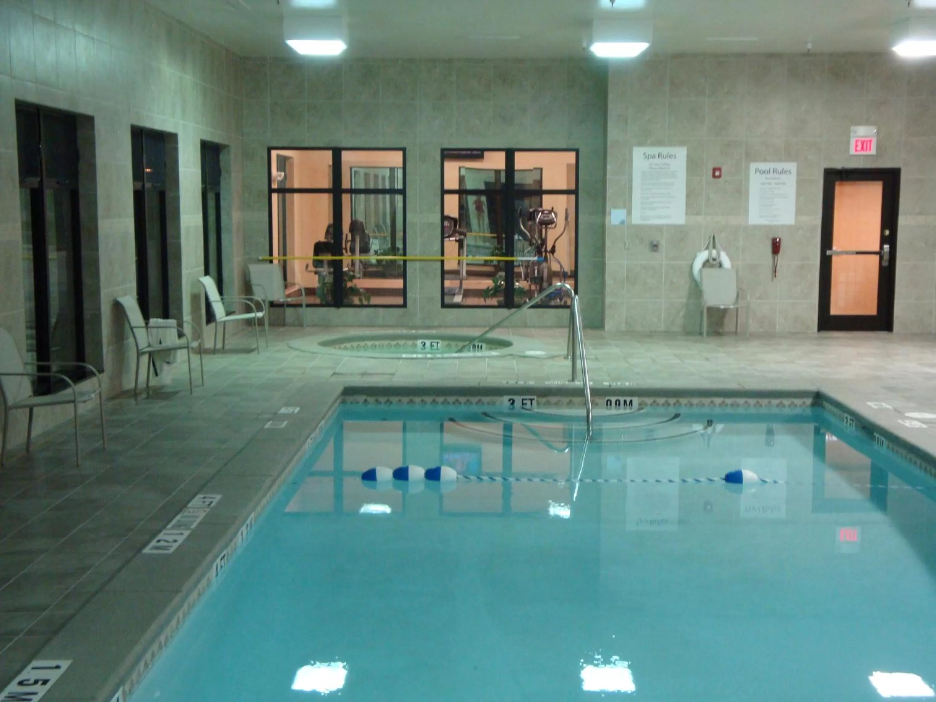 Swimming pool in Holiday Inn Express Hotel and Suites Borger by IHG