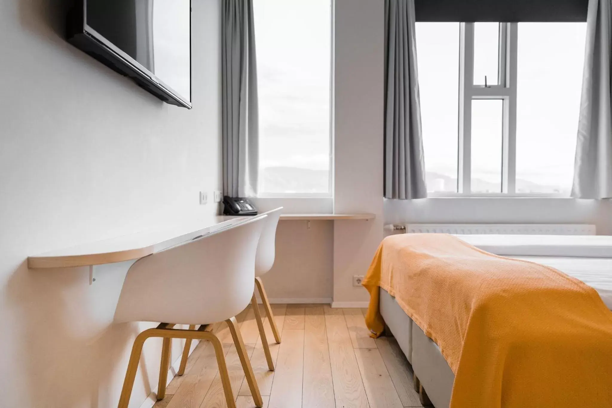 Bed in Reykjavik Lights Hotel by Keahotels