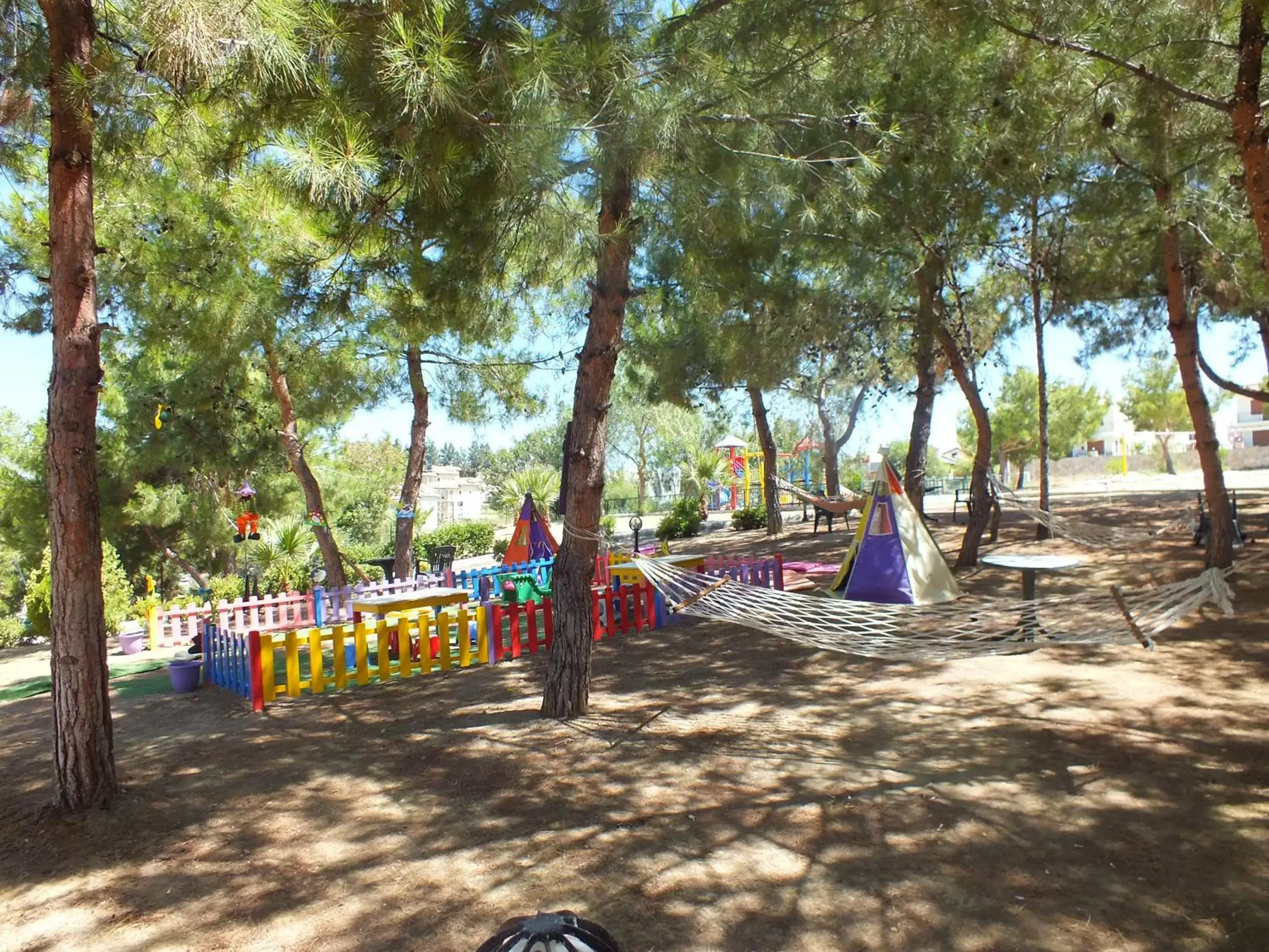 Children play ground in Tuntas Family Suites Kusadasi