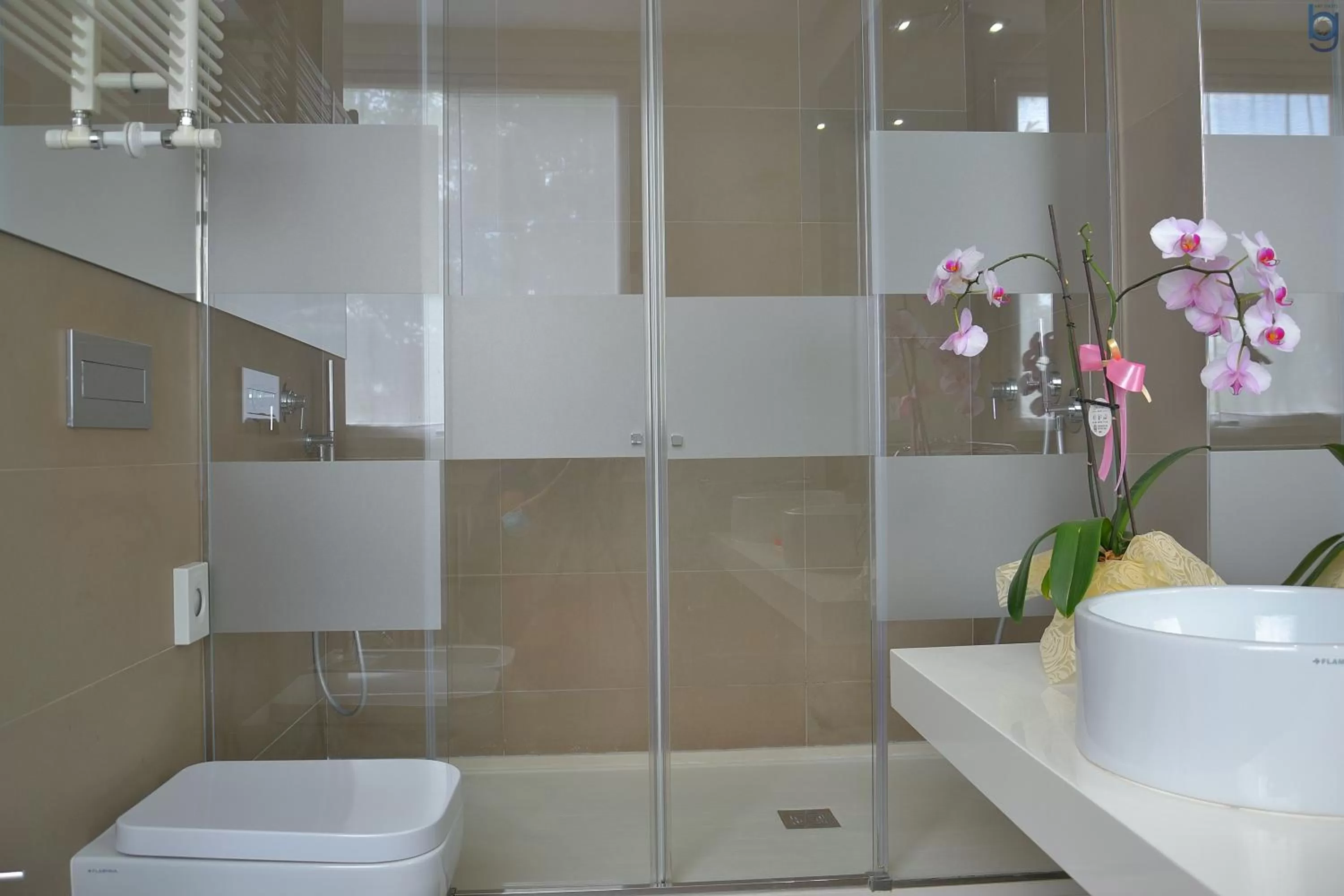 Bathroom in B&b Mondello Resort