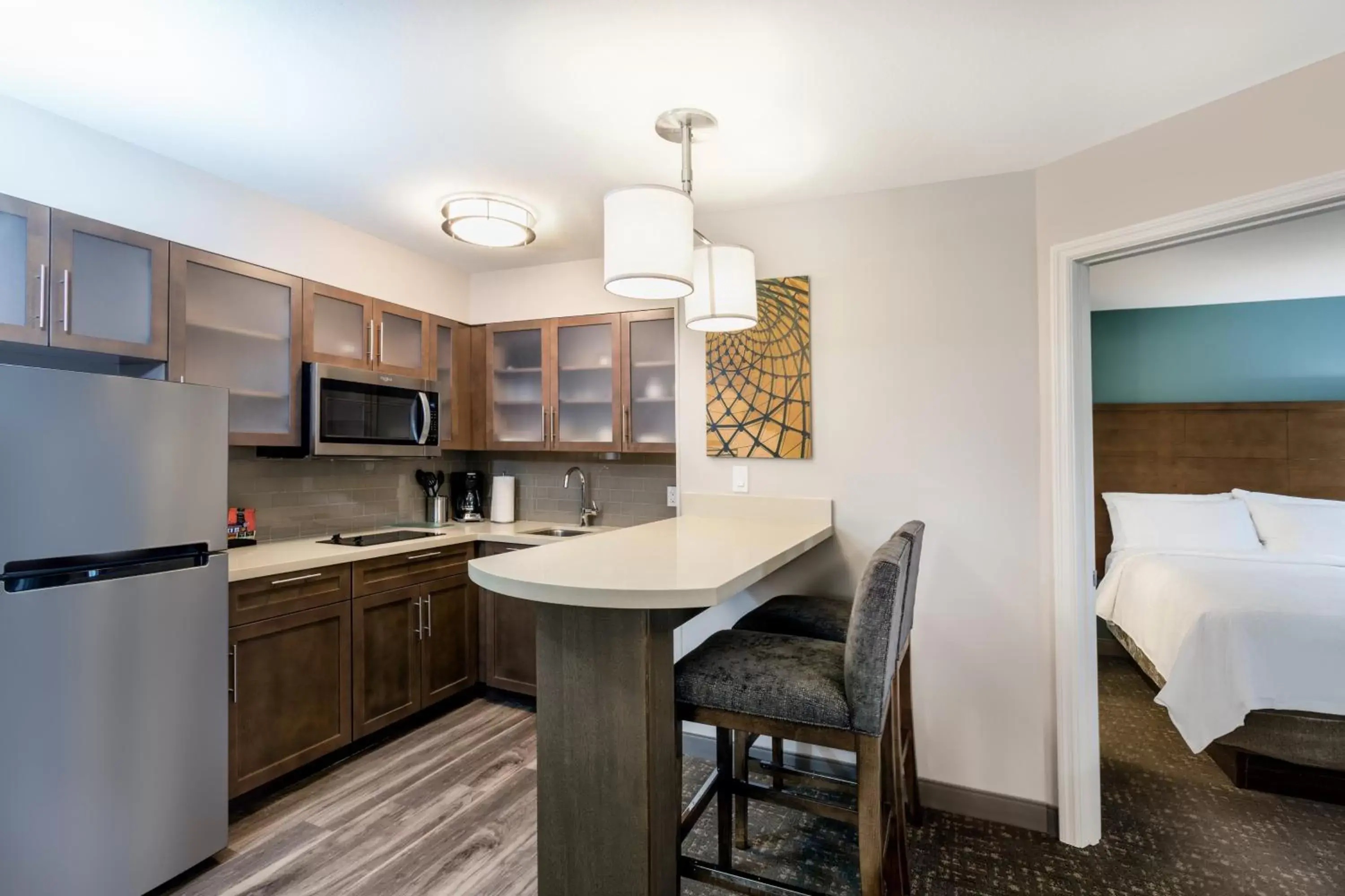 Photo of the whole room, Kitchen/Kitchenette in Staybridge Suites - Fort Lauderdale Airport - West, an IHG Hotel