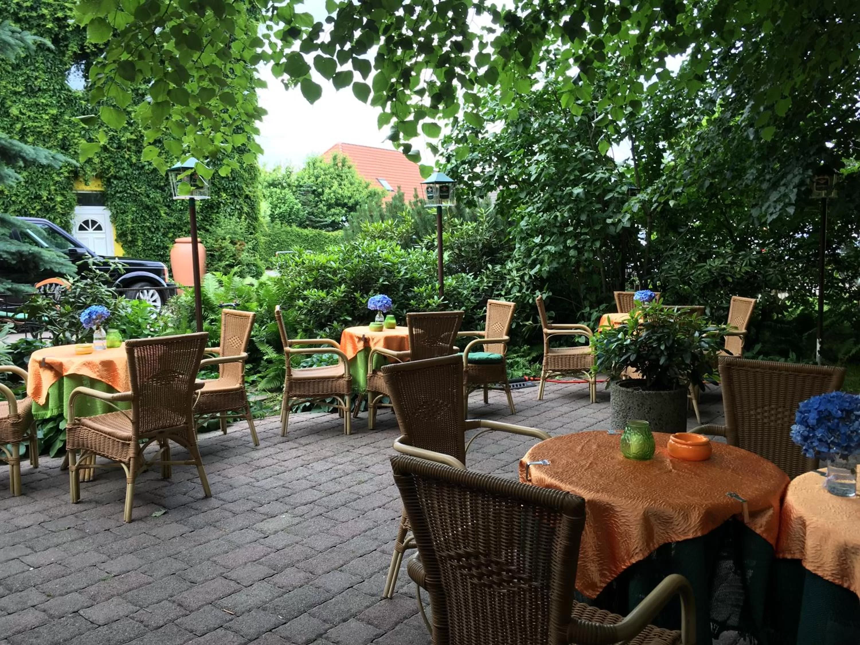 Balcony/Terrace in Landgasthof Zur Goldenen Aue