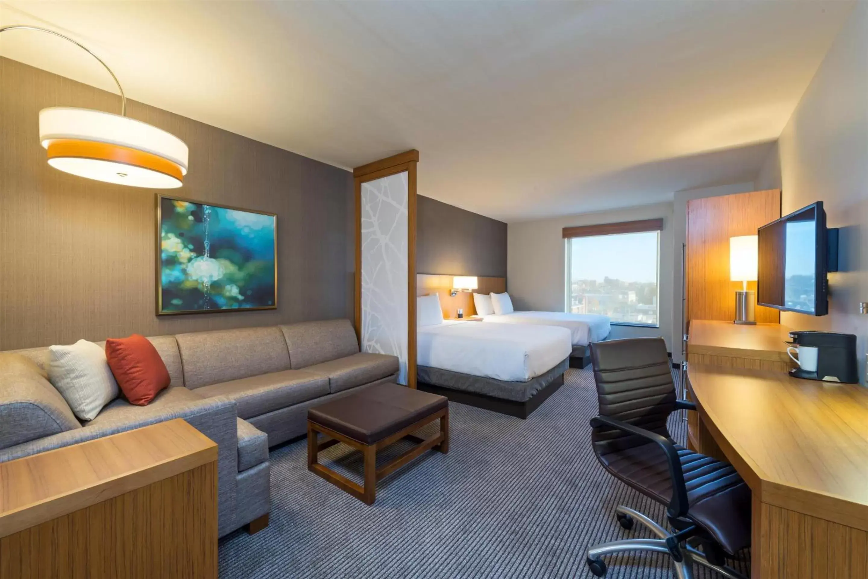 Queen Room with Two Queen Beds and Sofa Bed in Hyatt Place Nashville Downtown