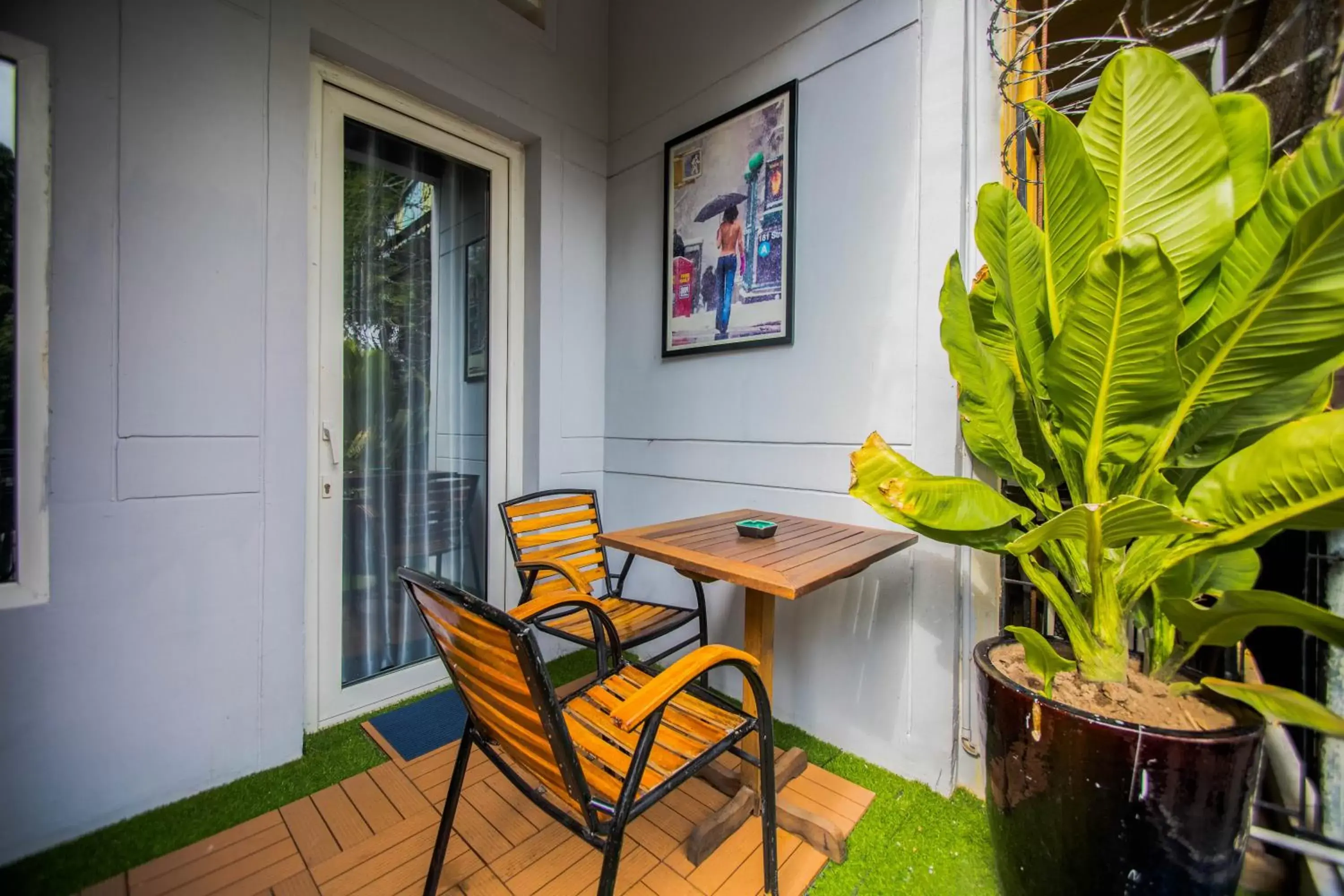 Balcony/Terrace in The Artist Residence