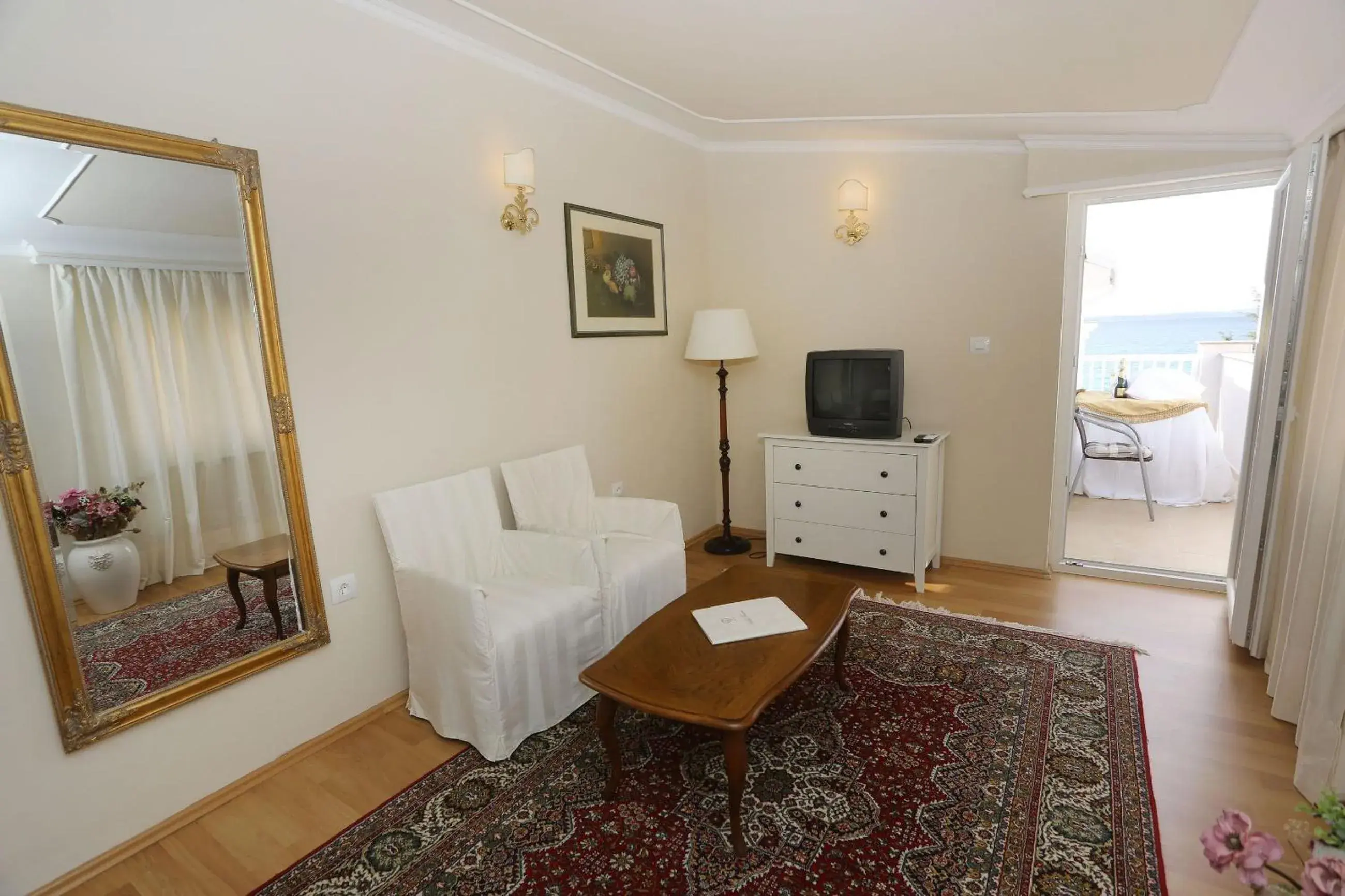TV and multimedia, Seating Area in Villa Triana-Adults Only